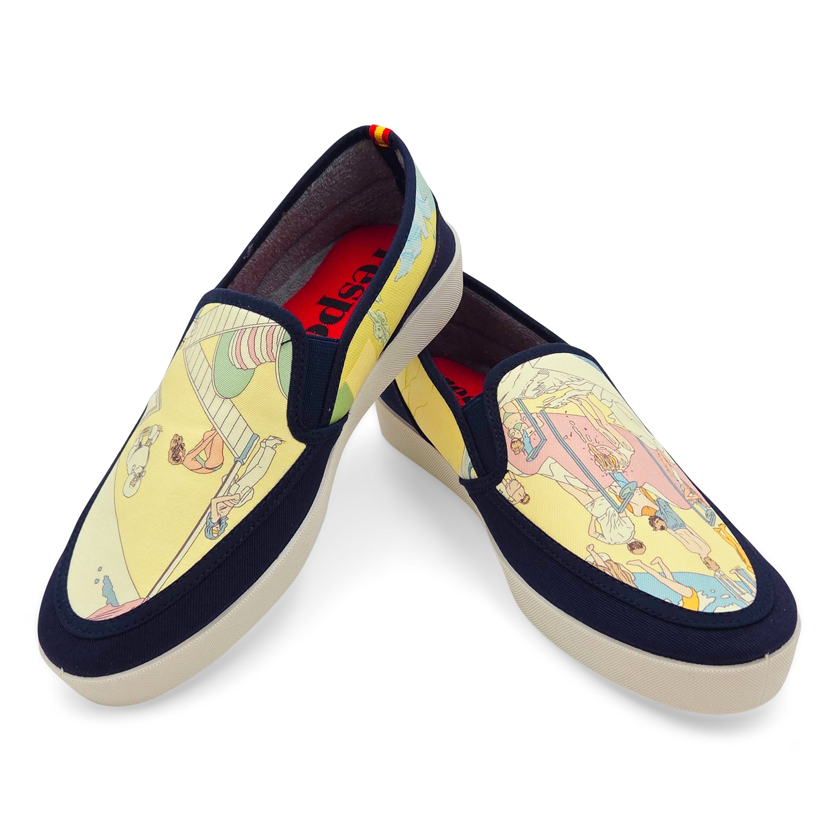 BEACH CHIARO Yellow Sport Loafer