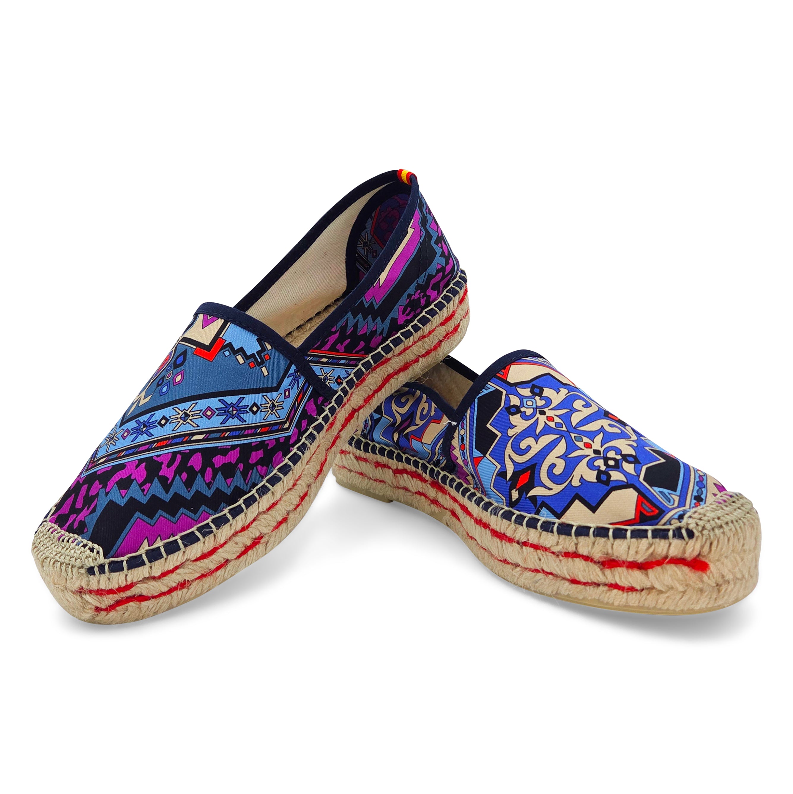 PRISMA Purple Platform Espadrilles