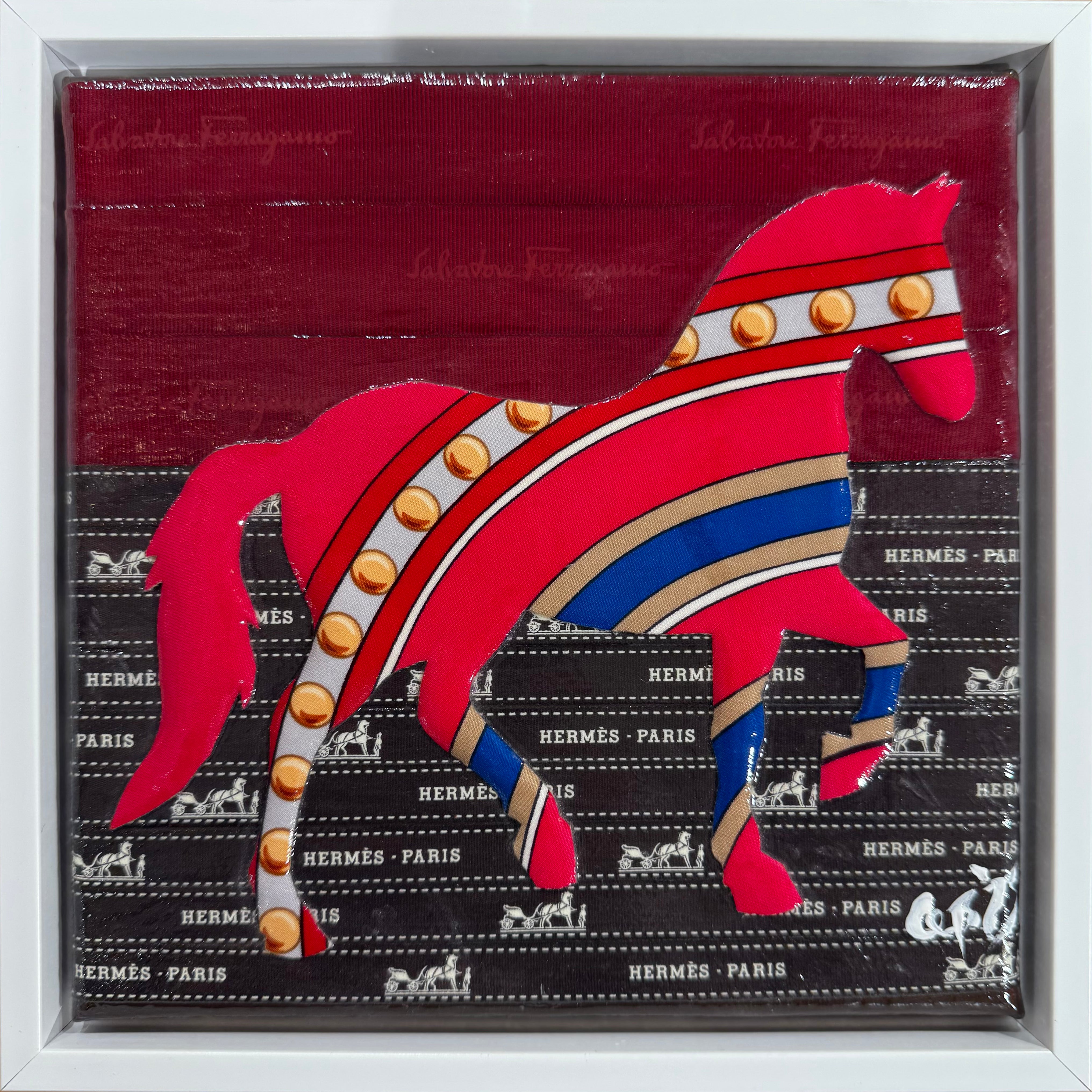 "Equestrian" - 8x8 Framed