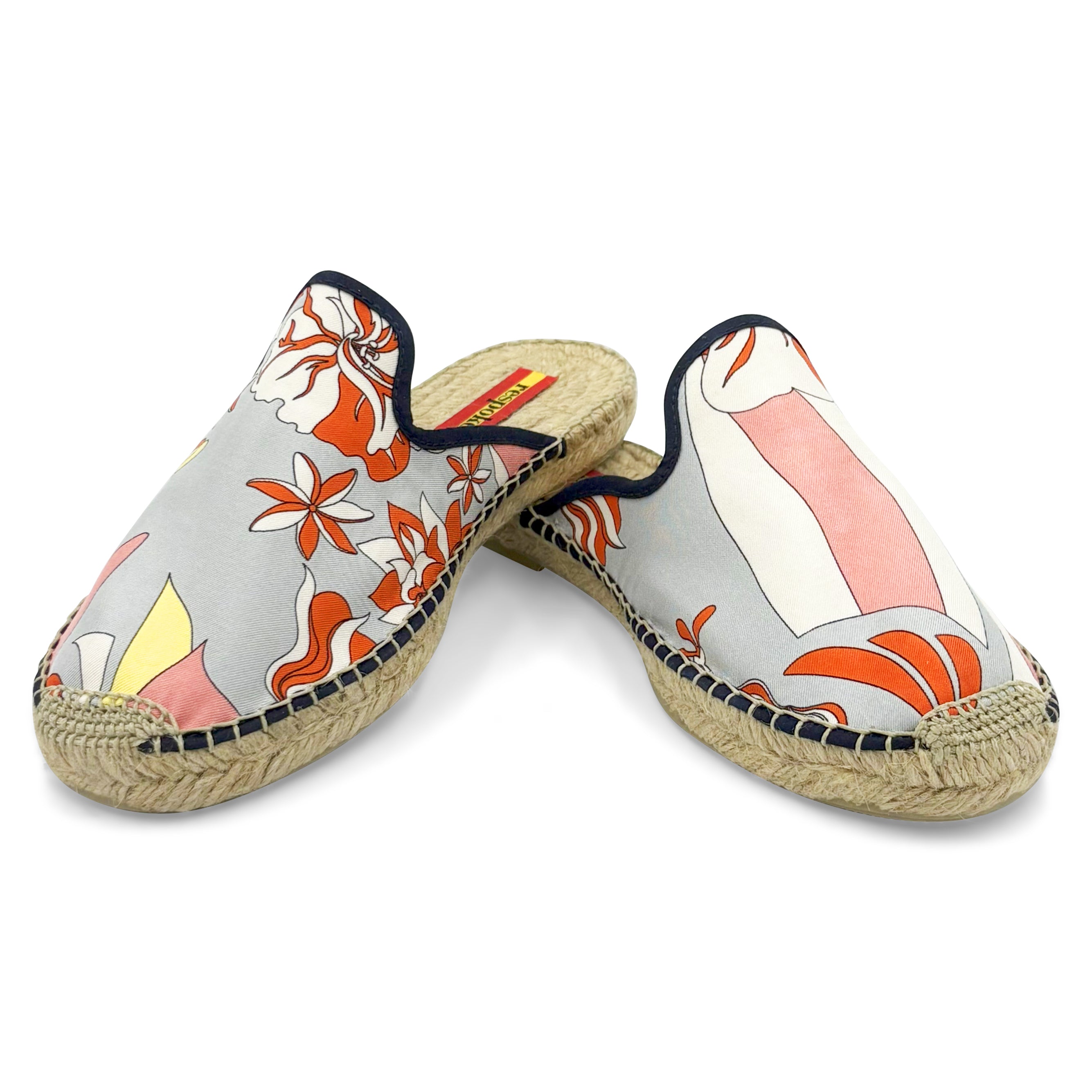 AIALA Orange Mule Espadrilles