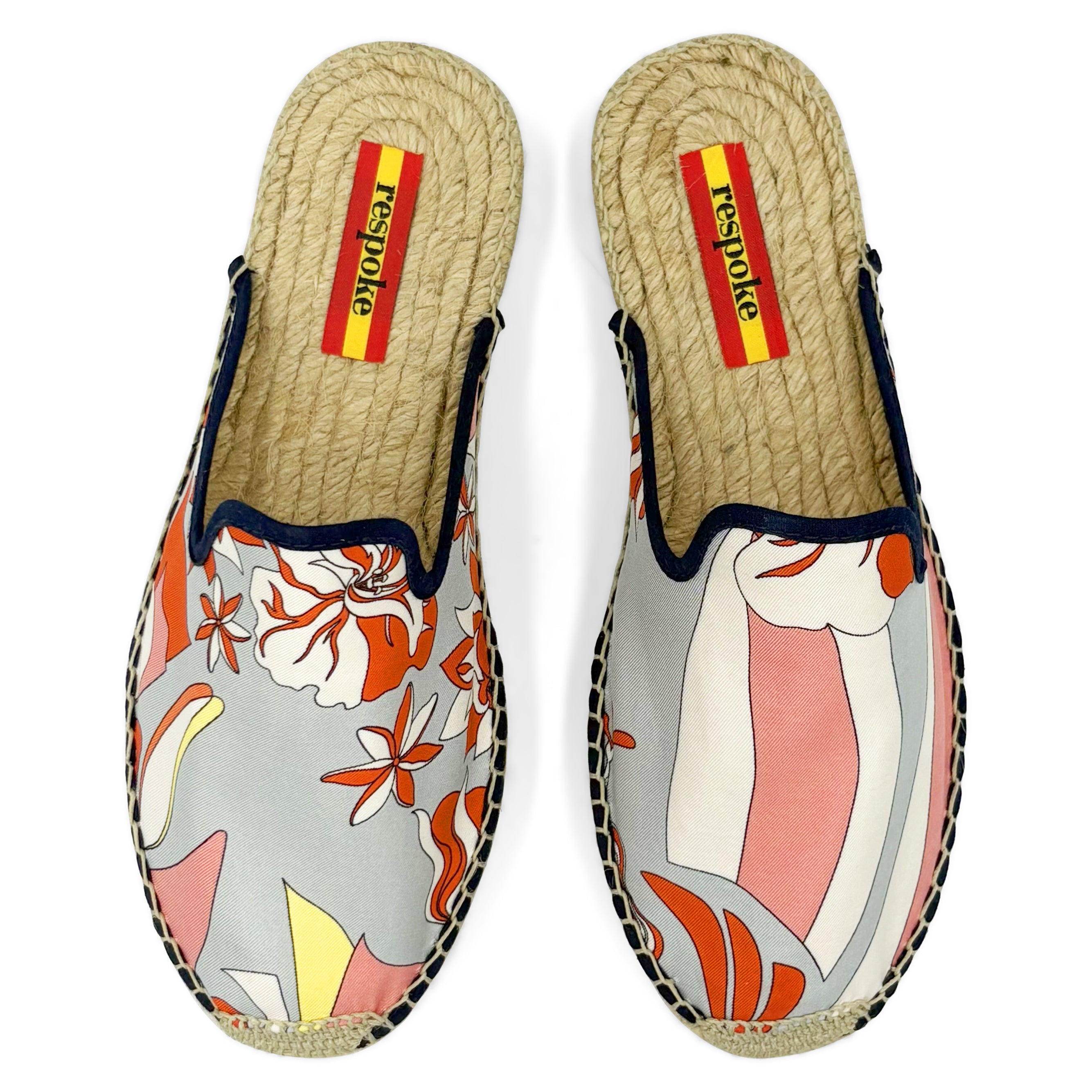 AIALA Orange Mule Espadrilles