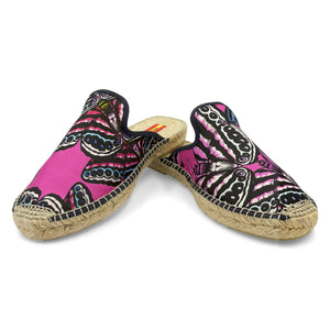 ALITA Fuchsia Mule Espadrilles