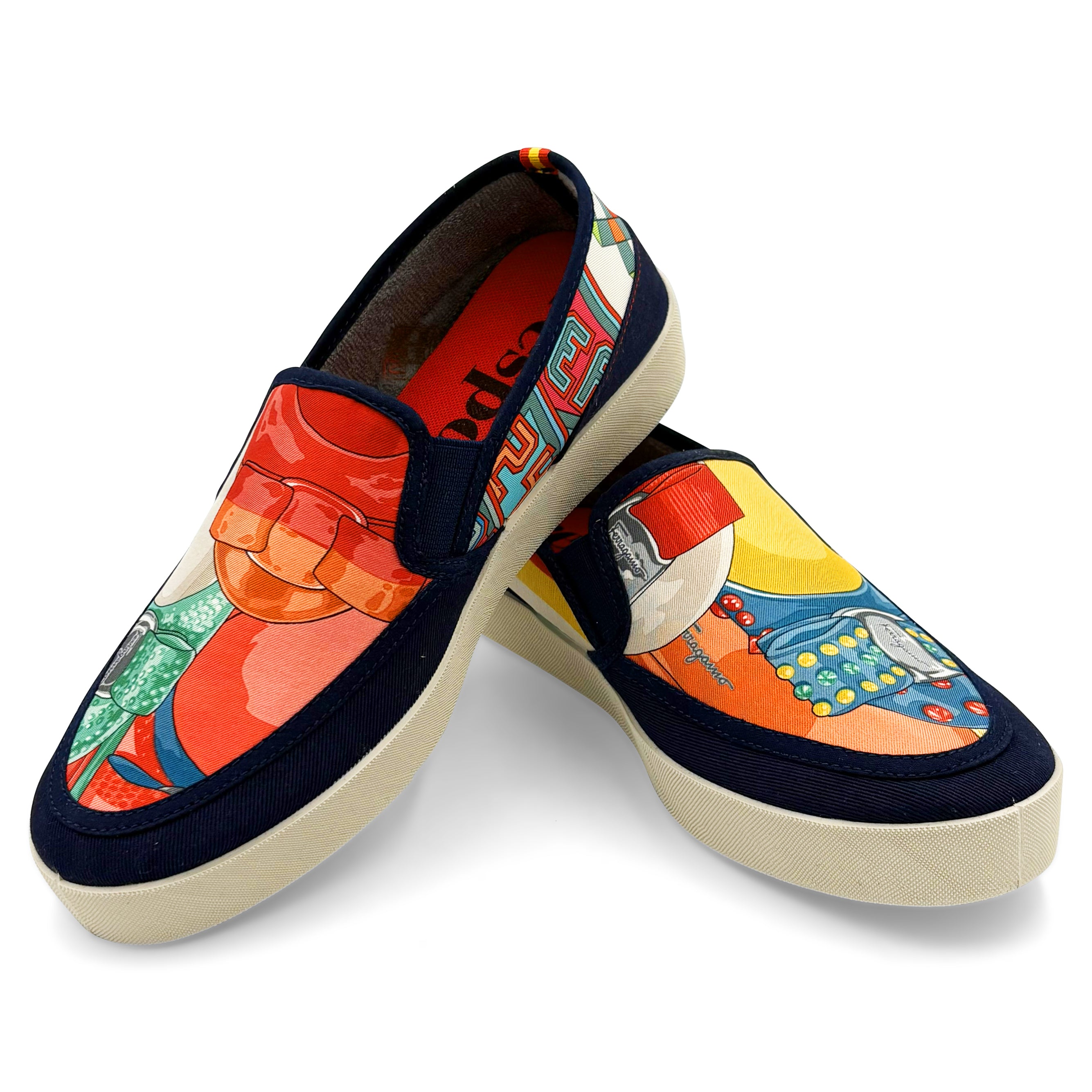 BALLERINA ETAGERES Red Sport Loafer