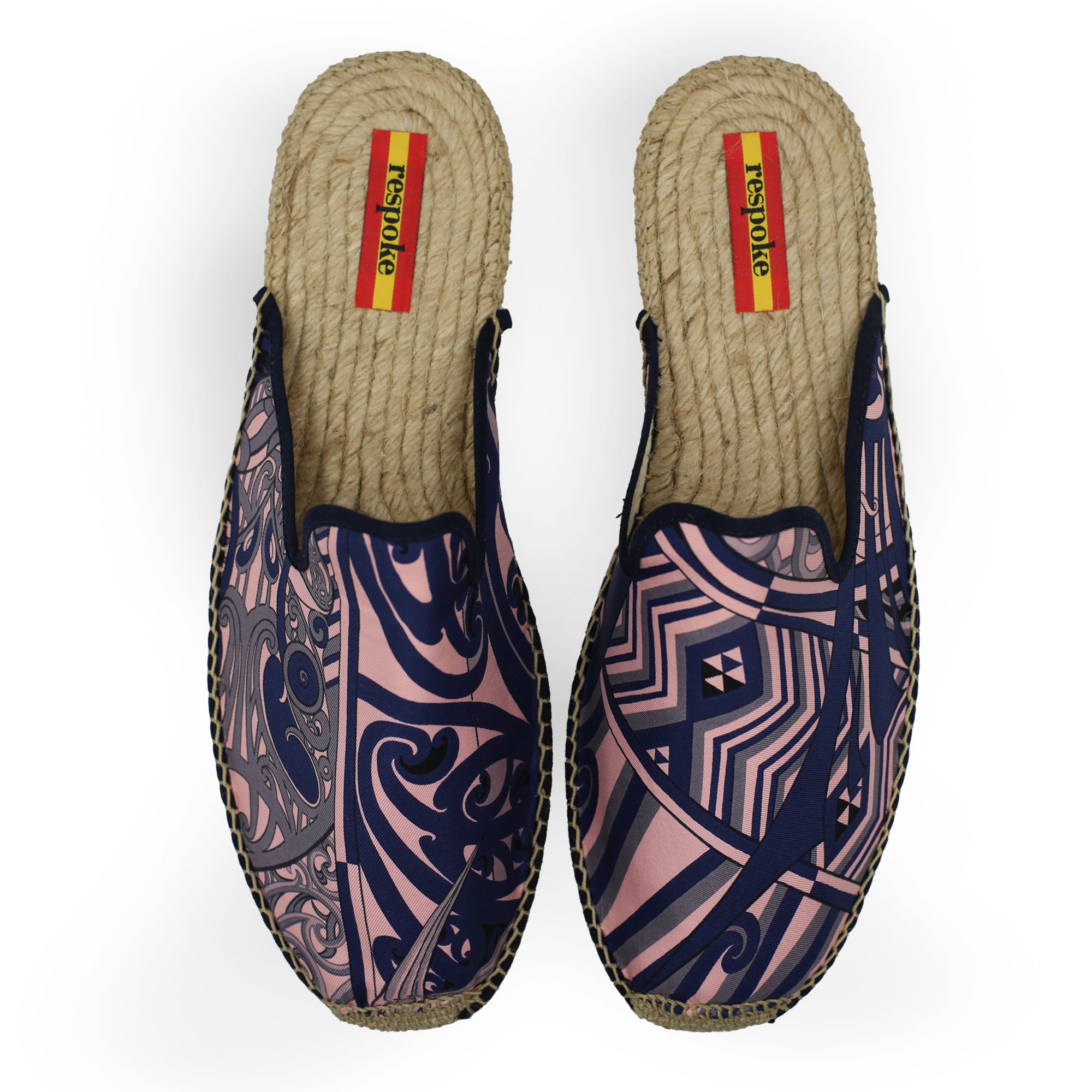 KAWA Pink Mule Espadrilles