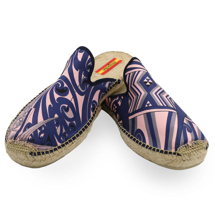 KAWA Pink Mule Espadrilles