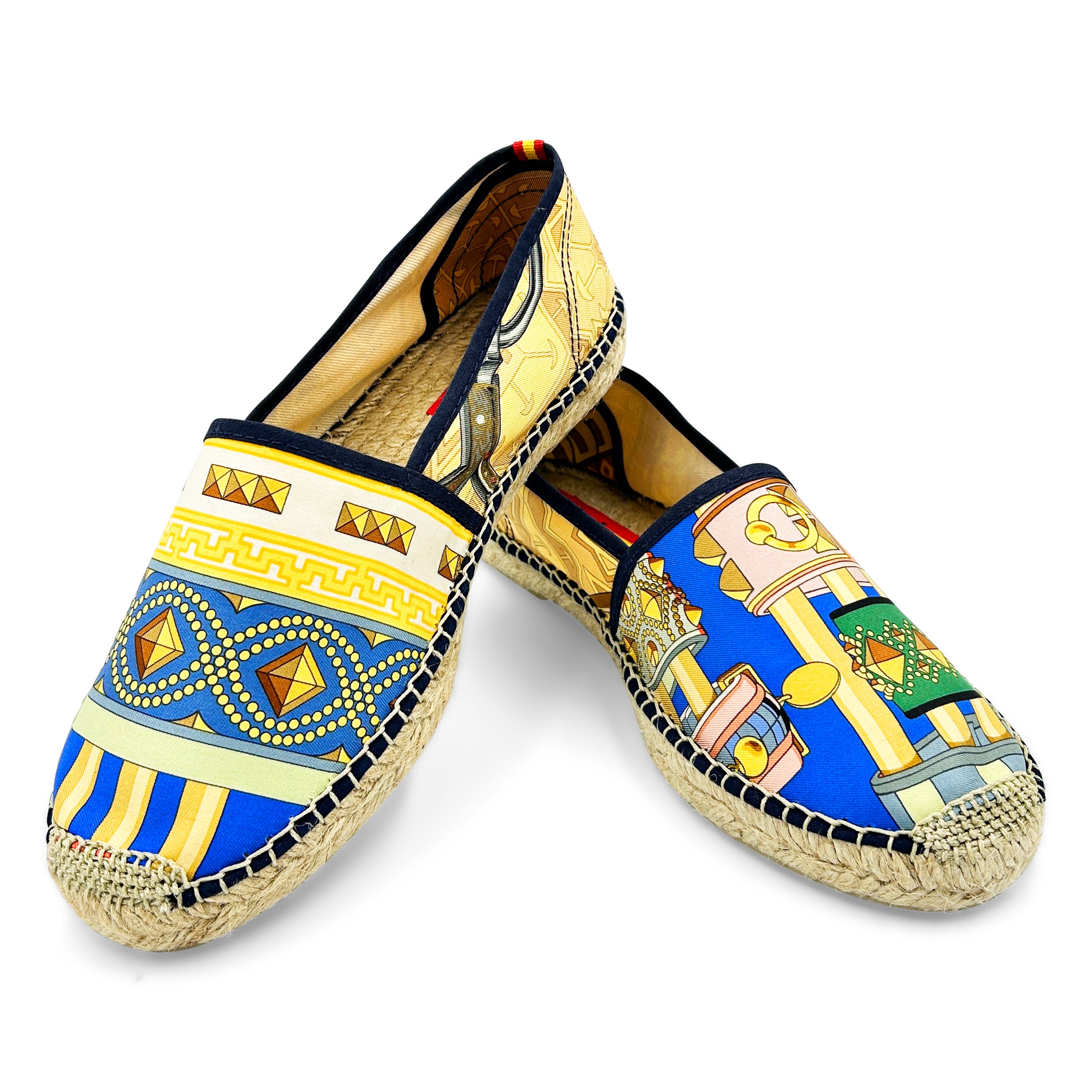 COLLIERS ARABIA Tan Classic Espadrilles