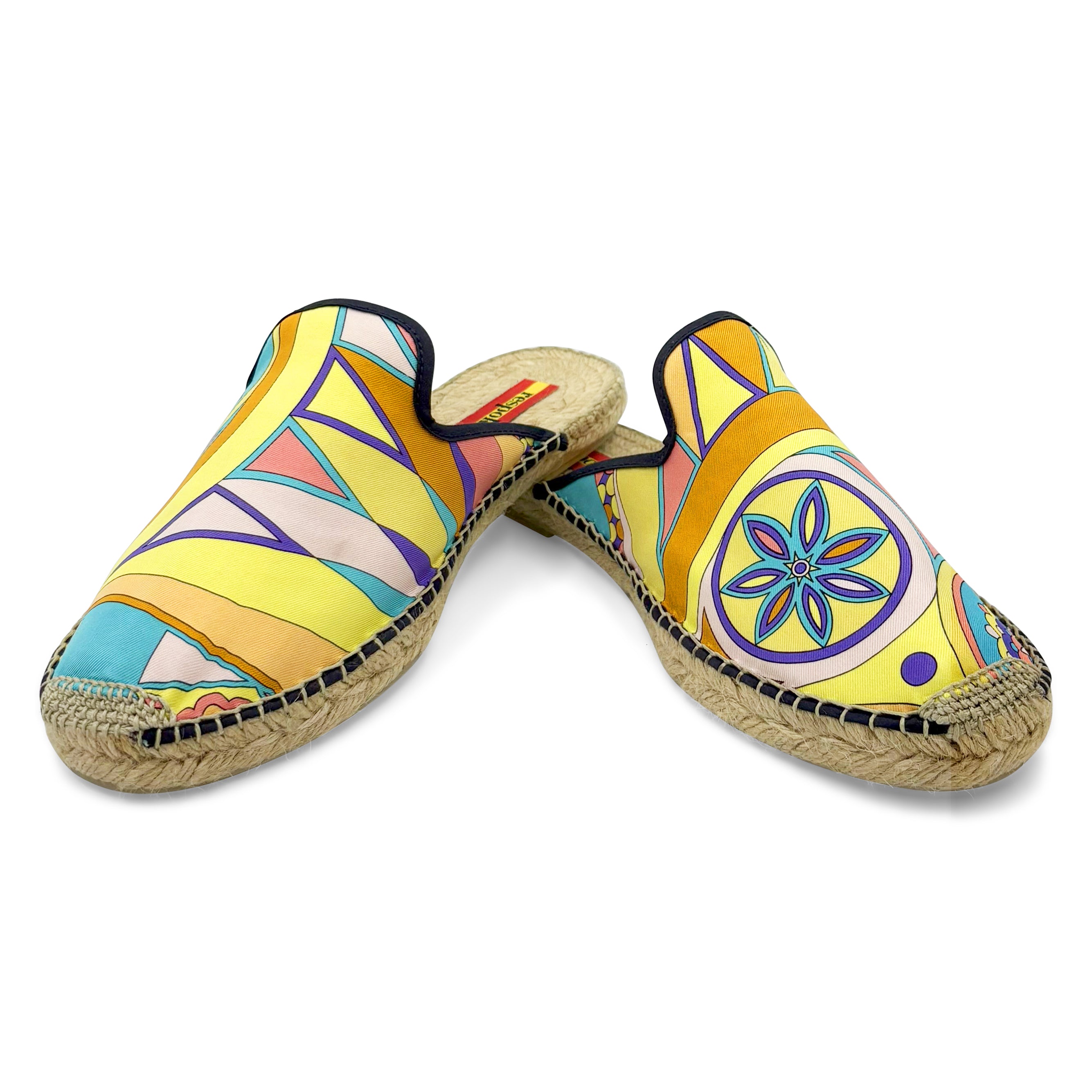 BYLA Turquoise Mule Espadrilles