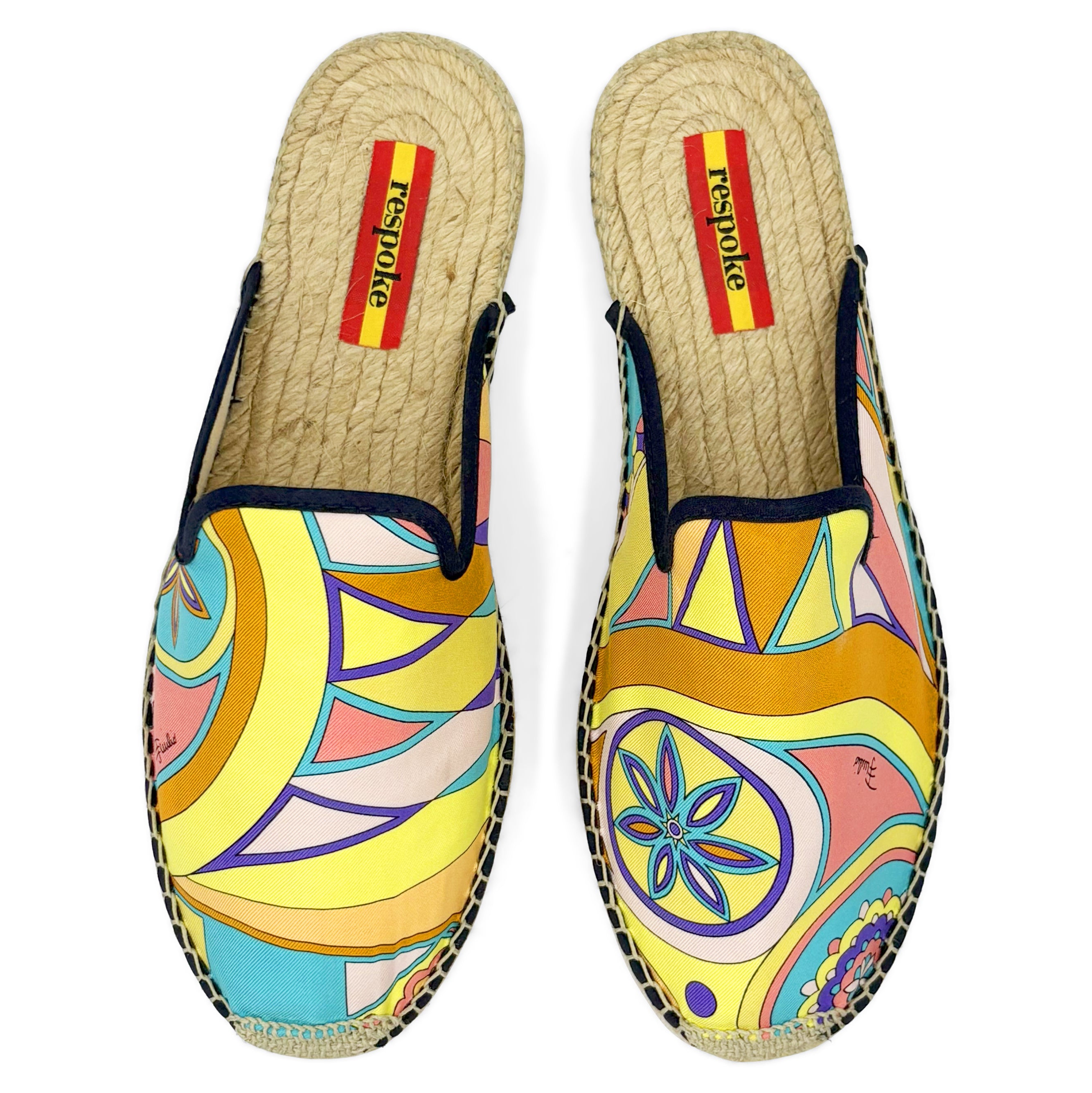 BYLA Turquoise Mule Espadrilles