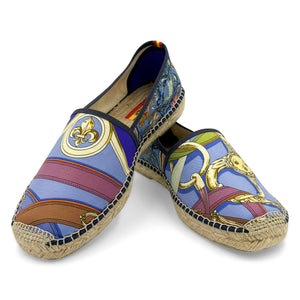 CAVALCADOUR CHASSE Blue Classic Espadrilles