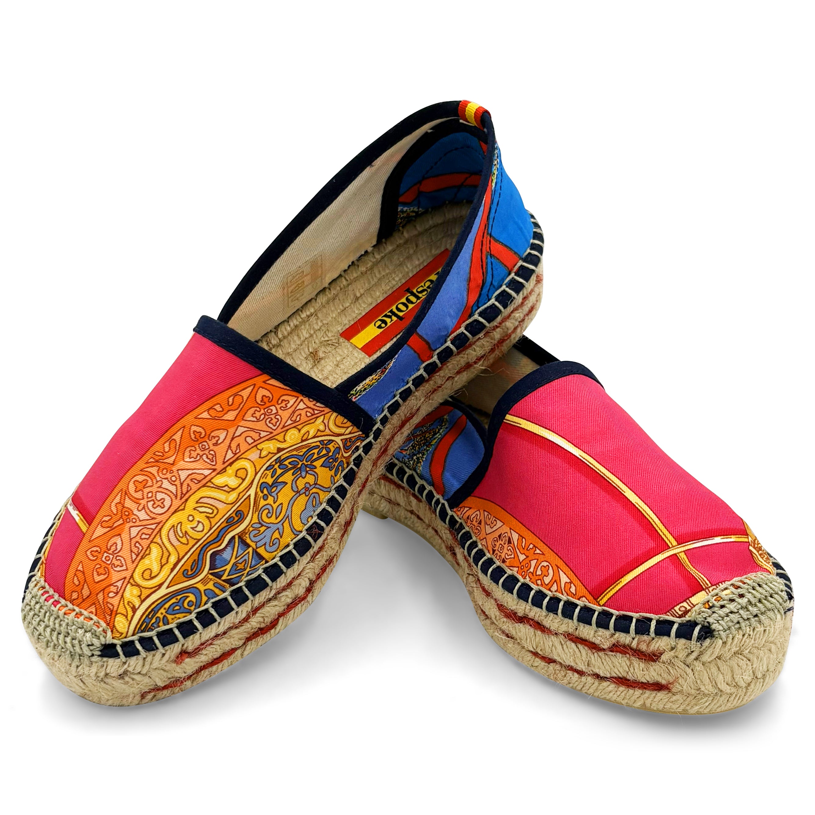 CELESTES ESPACE Fuchsia Platform Espadrilles