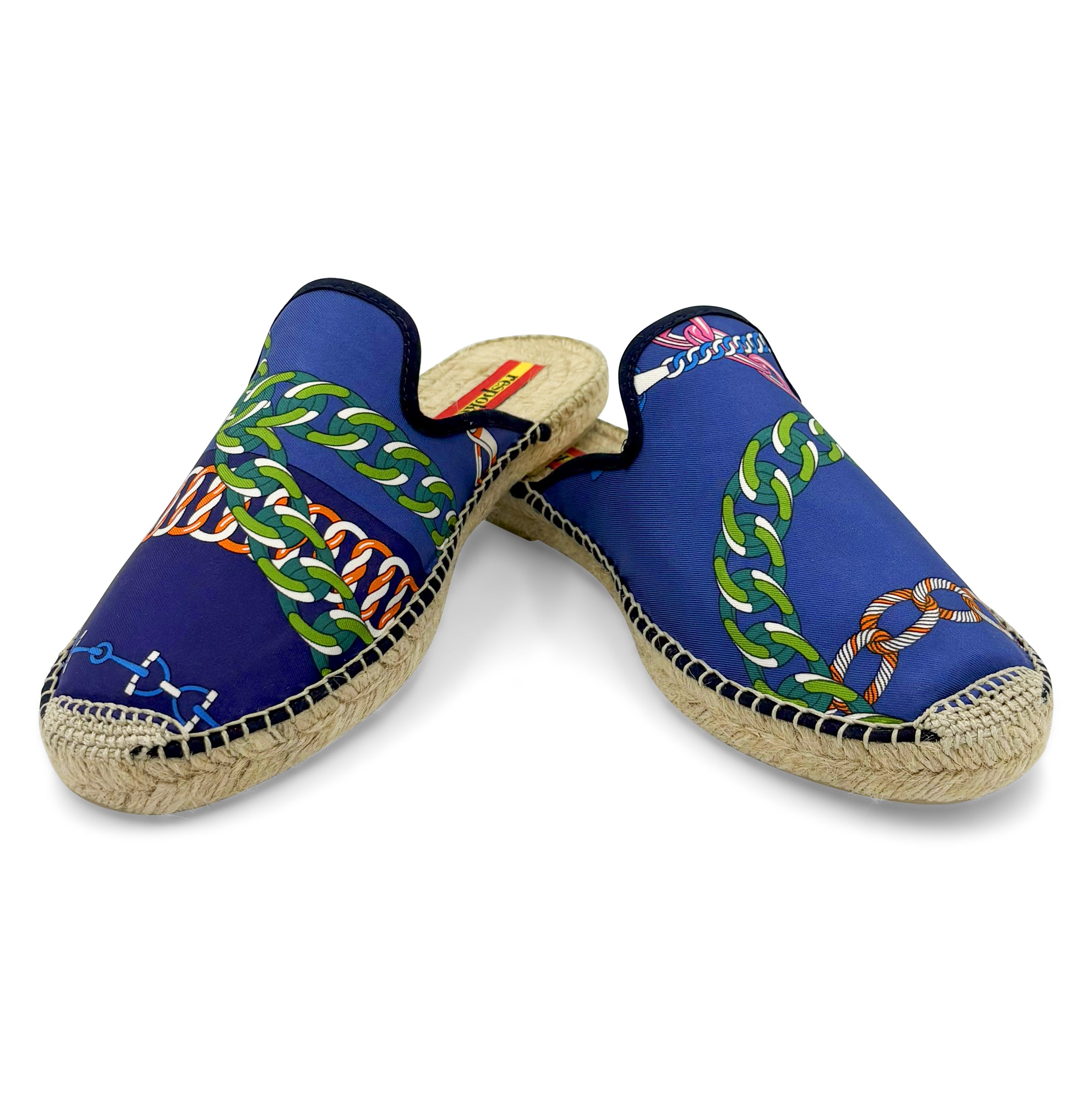 CHAINE Blue Mule Espadrilles