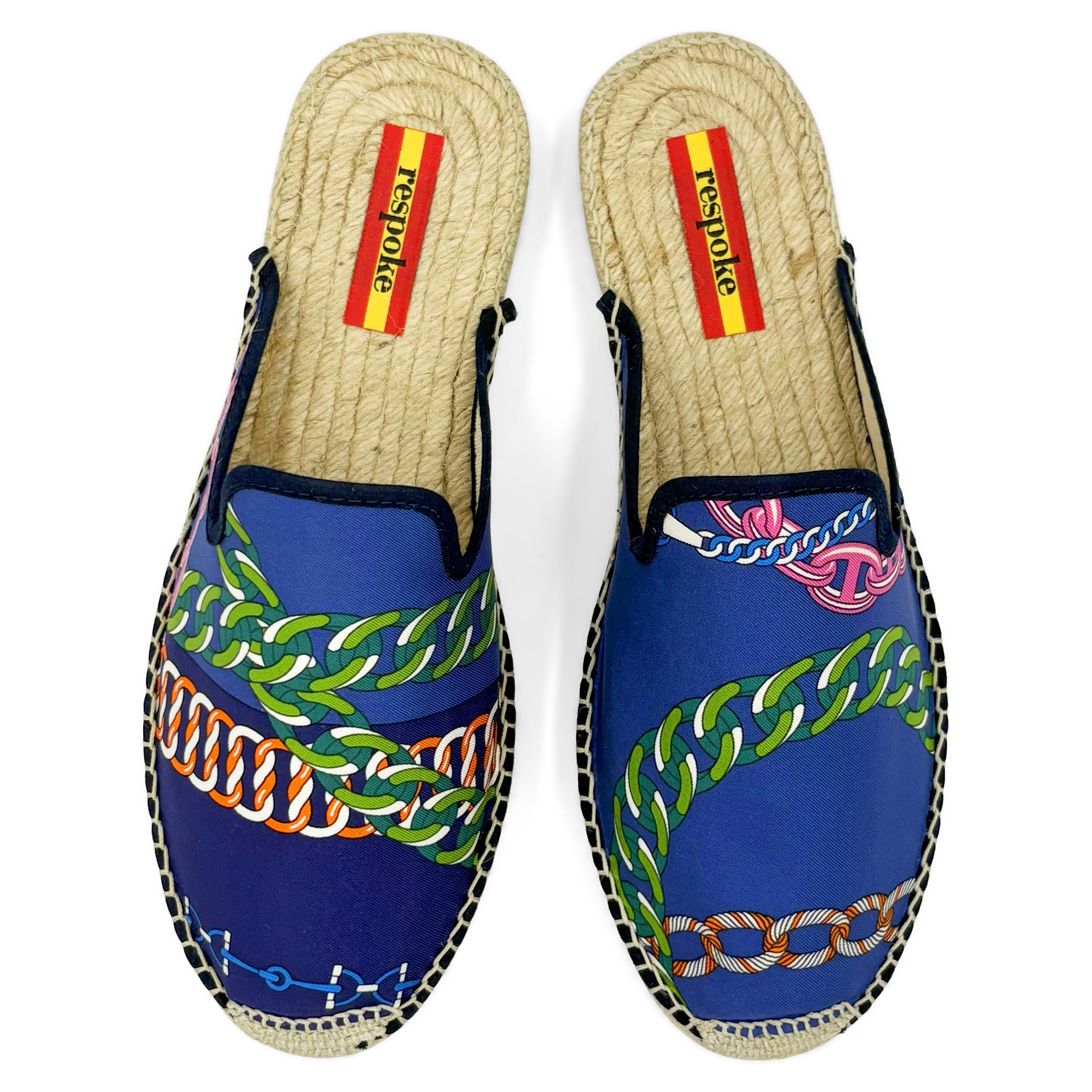 CHAINE Blue Mule Espadrilles