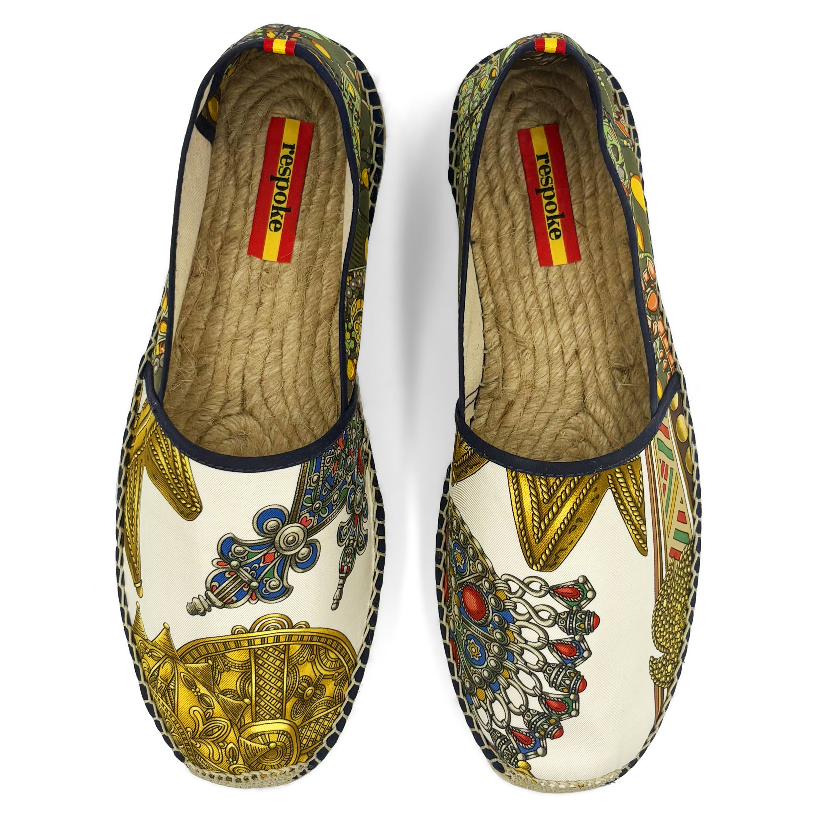 CHEF RAJA Green Classic Espadrilles