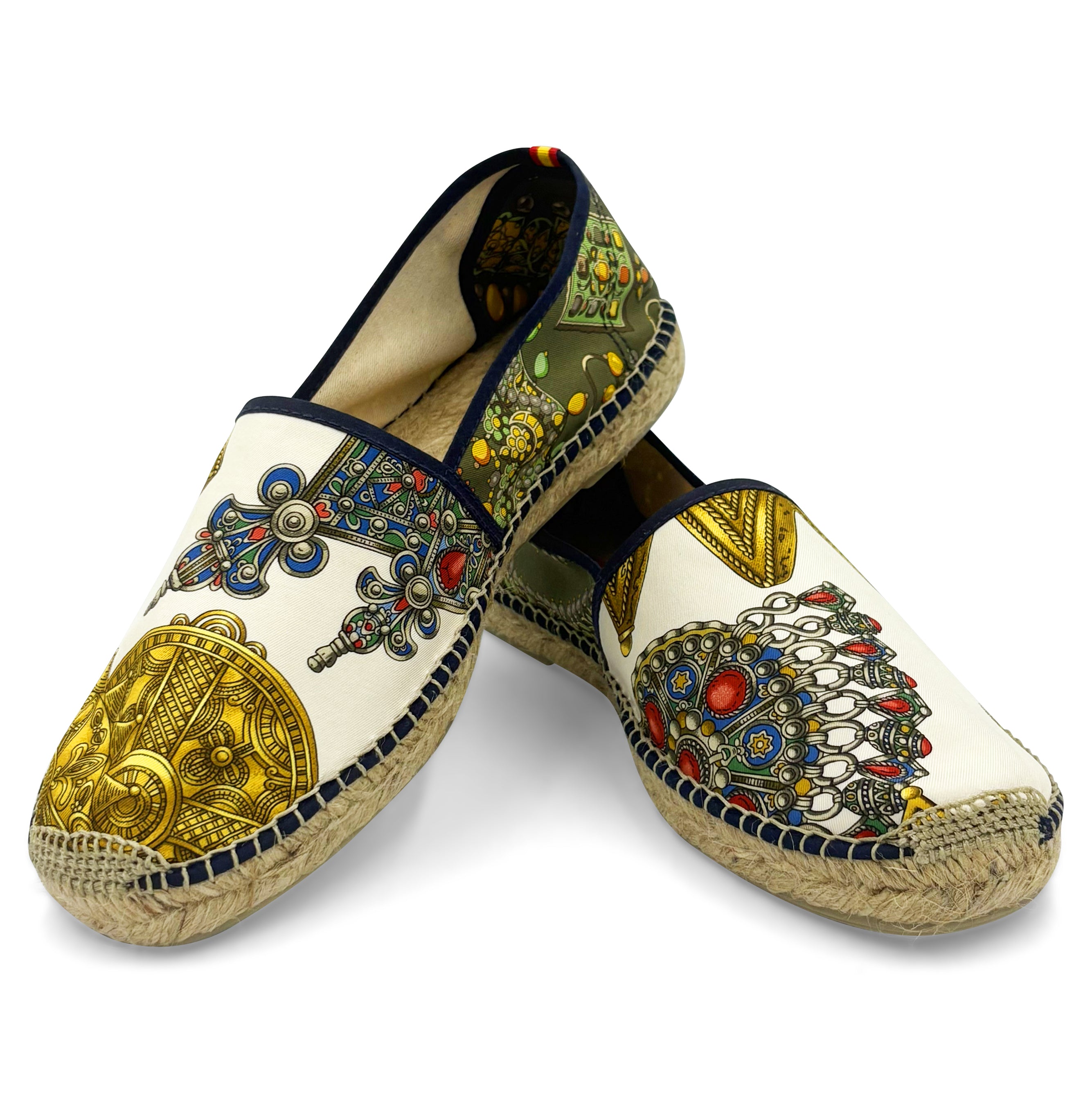 CHEF RAJA Green Classic Espadrilles