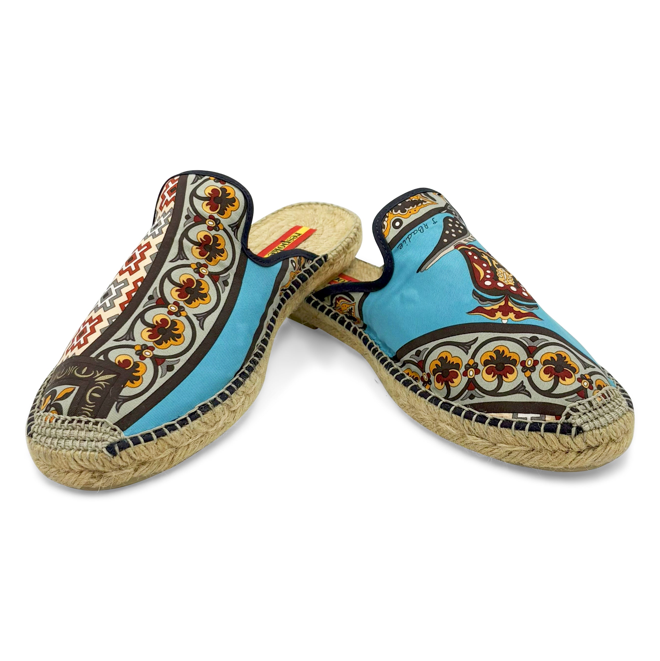 CIEL Turquoise Mule Espadrilles