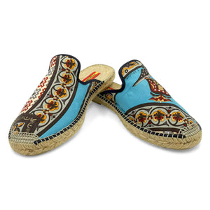 CIEL Turquoise Mule Espadrilles