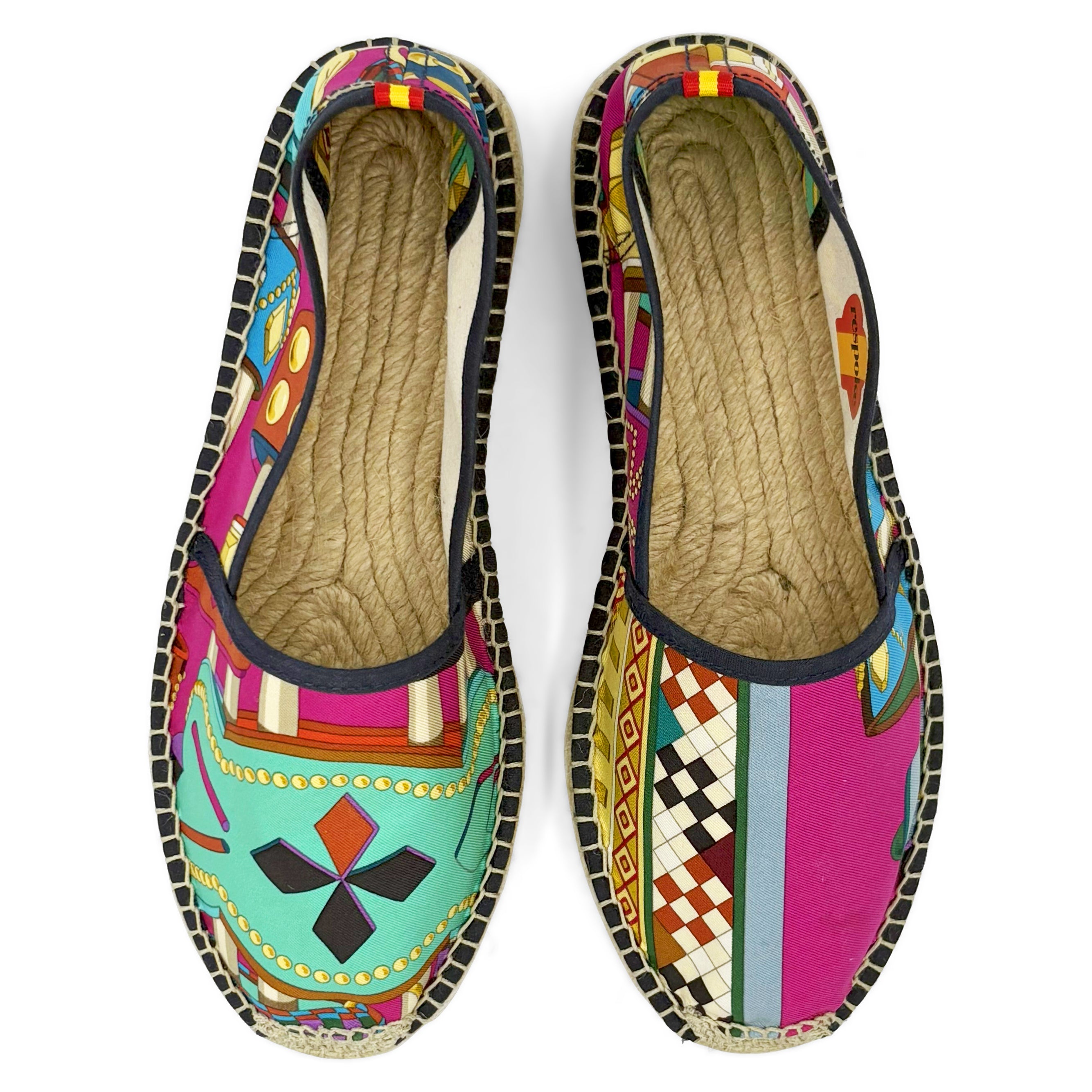 COLLIERS Fuchsia Classic Espadrilles