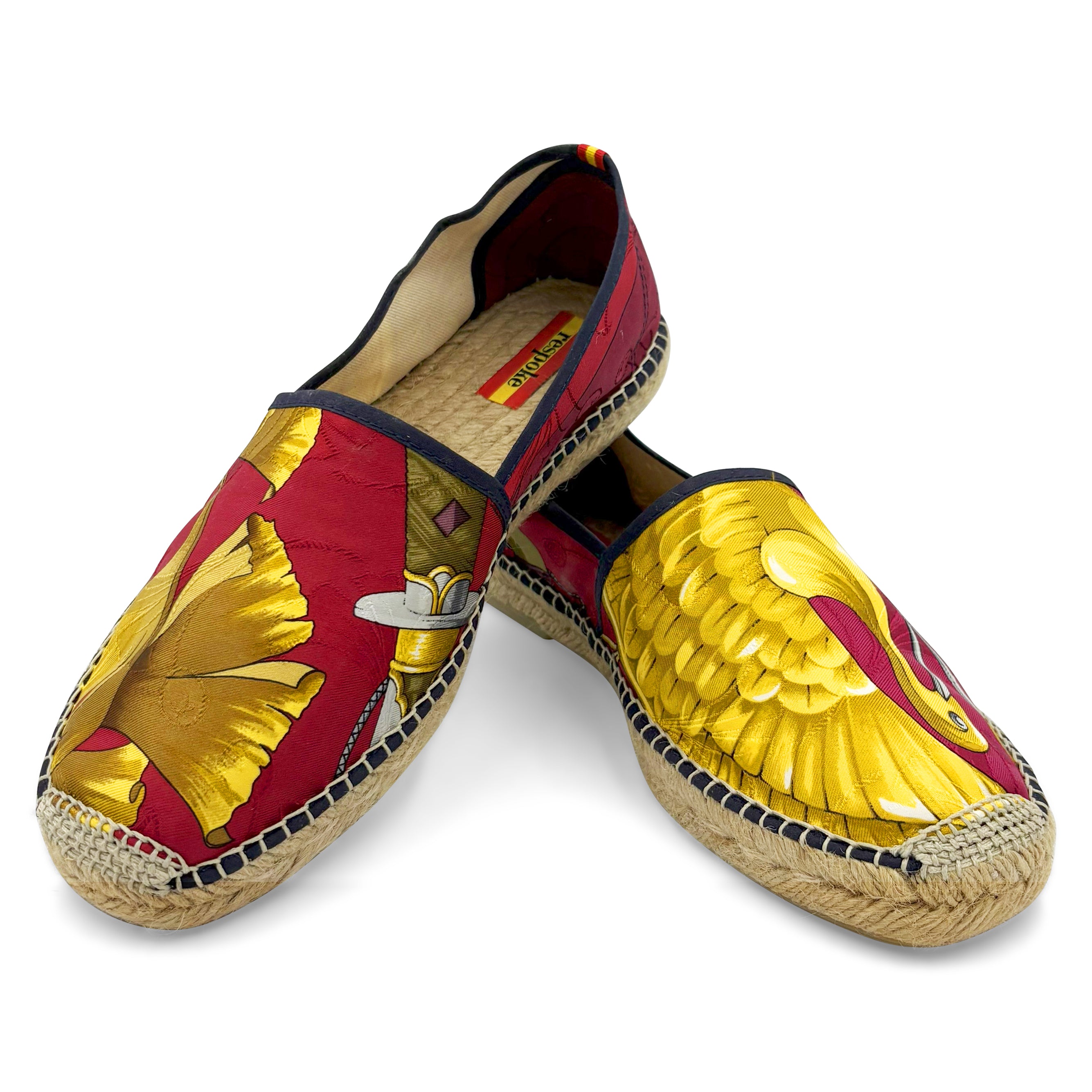 DAIMYO Burgundy Classic Espadrilles