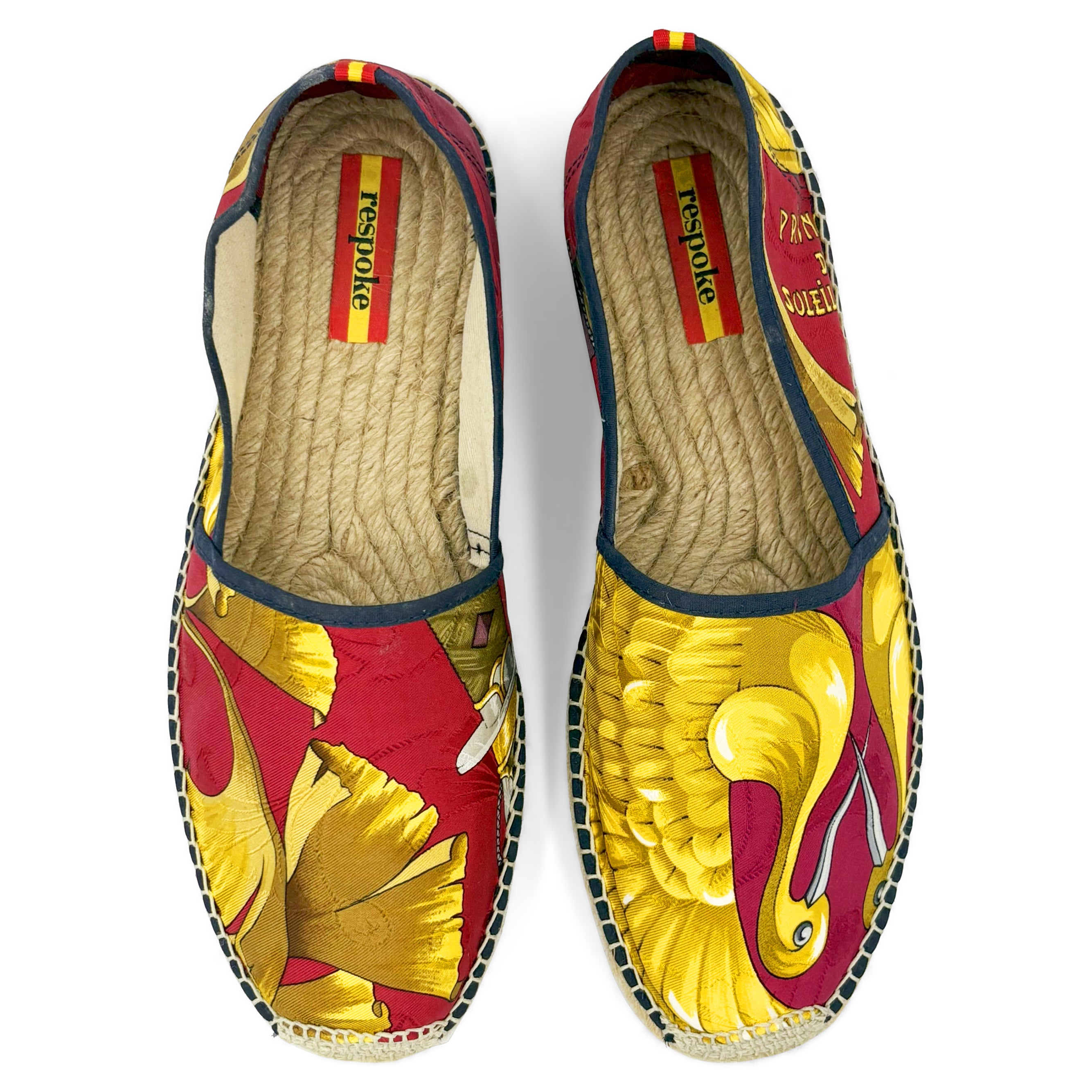 DAIMYO Burgundy Classic Espadrilles