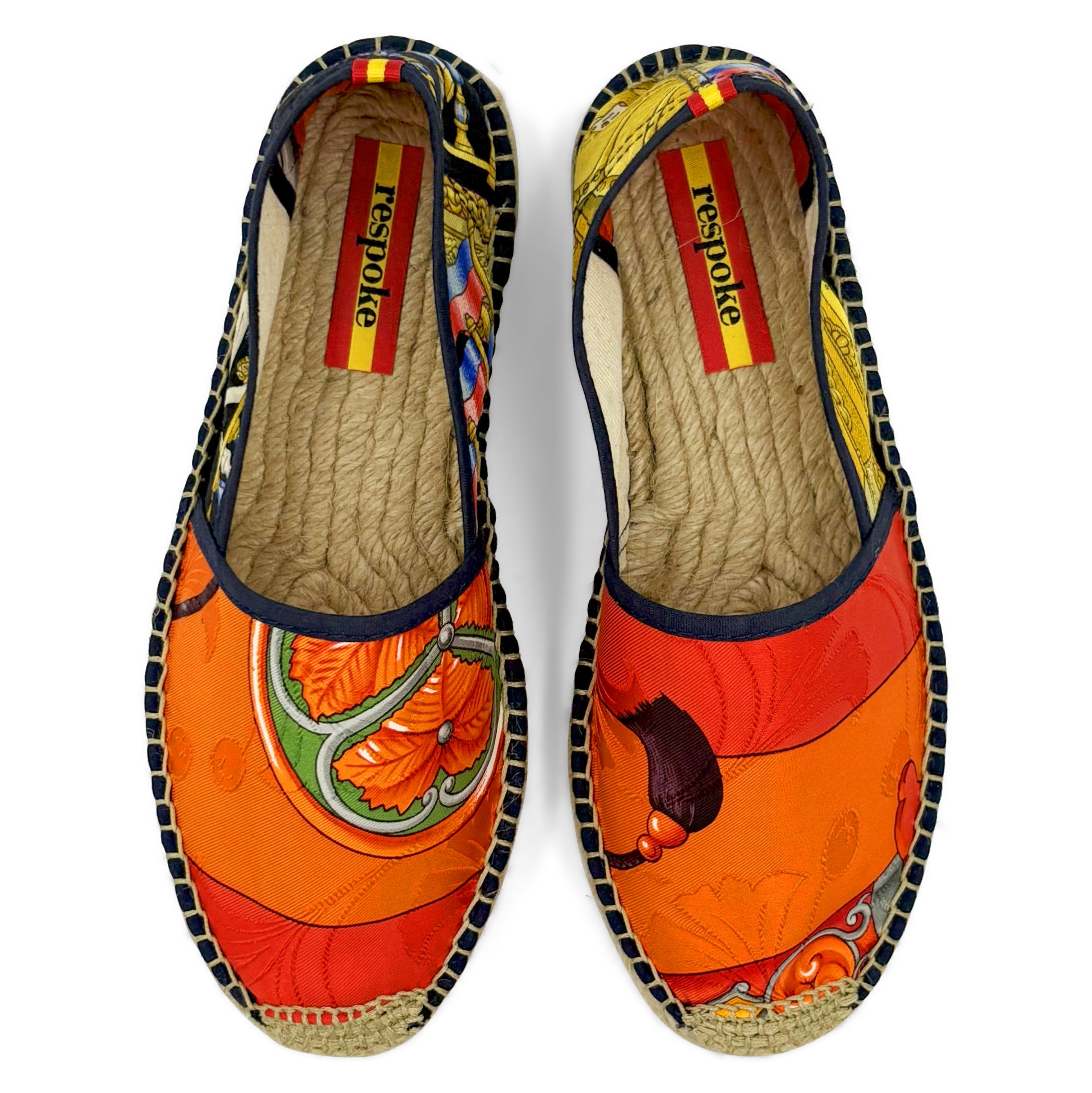DAIMYO LUNA Orange Classic Espadrilles