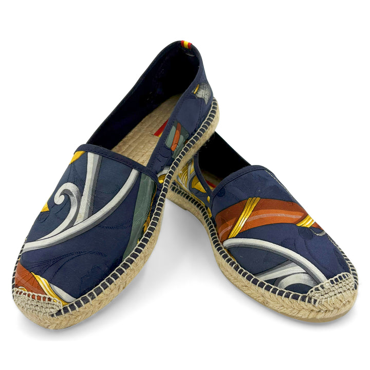 DAIMYO Navy Classic Espadrilles