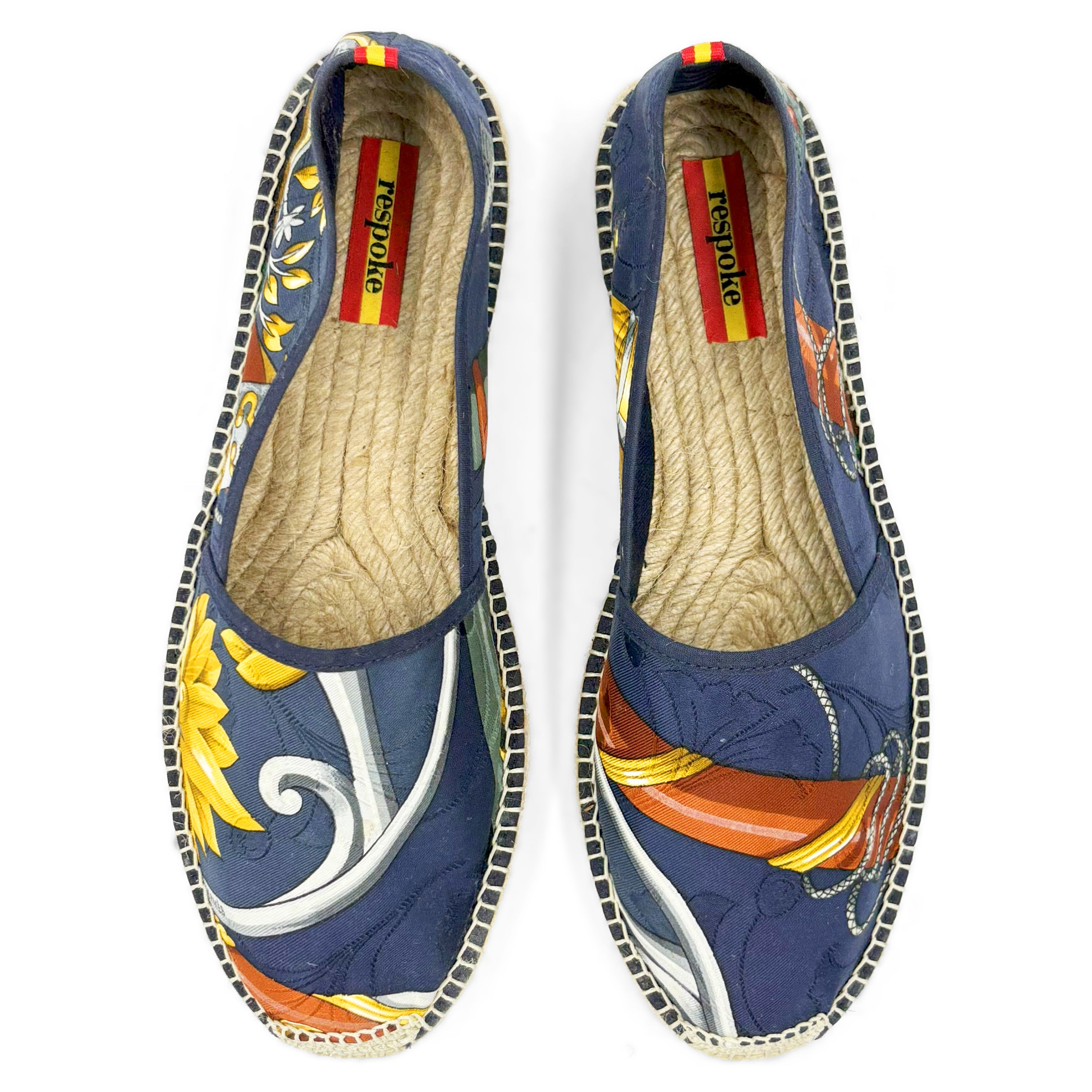 DAIMYO Navy Classic Espadrilles