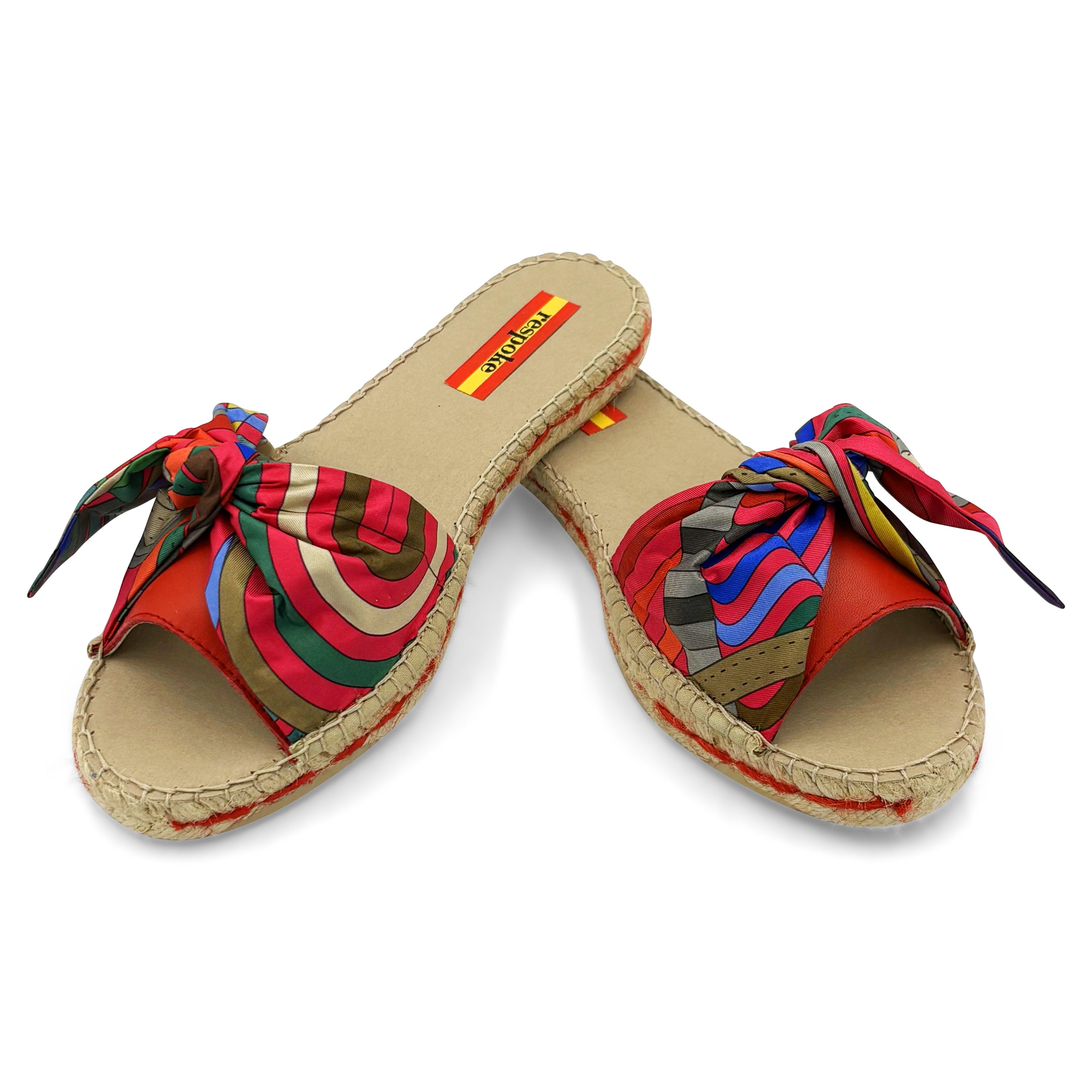 DESRUBANS Multi Bow Slide Espadrilles