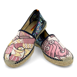 DUELS FORET White Classic Espadrilles