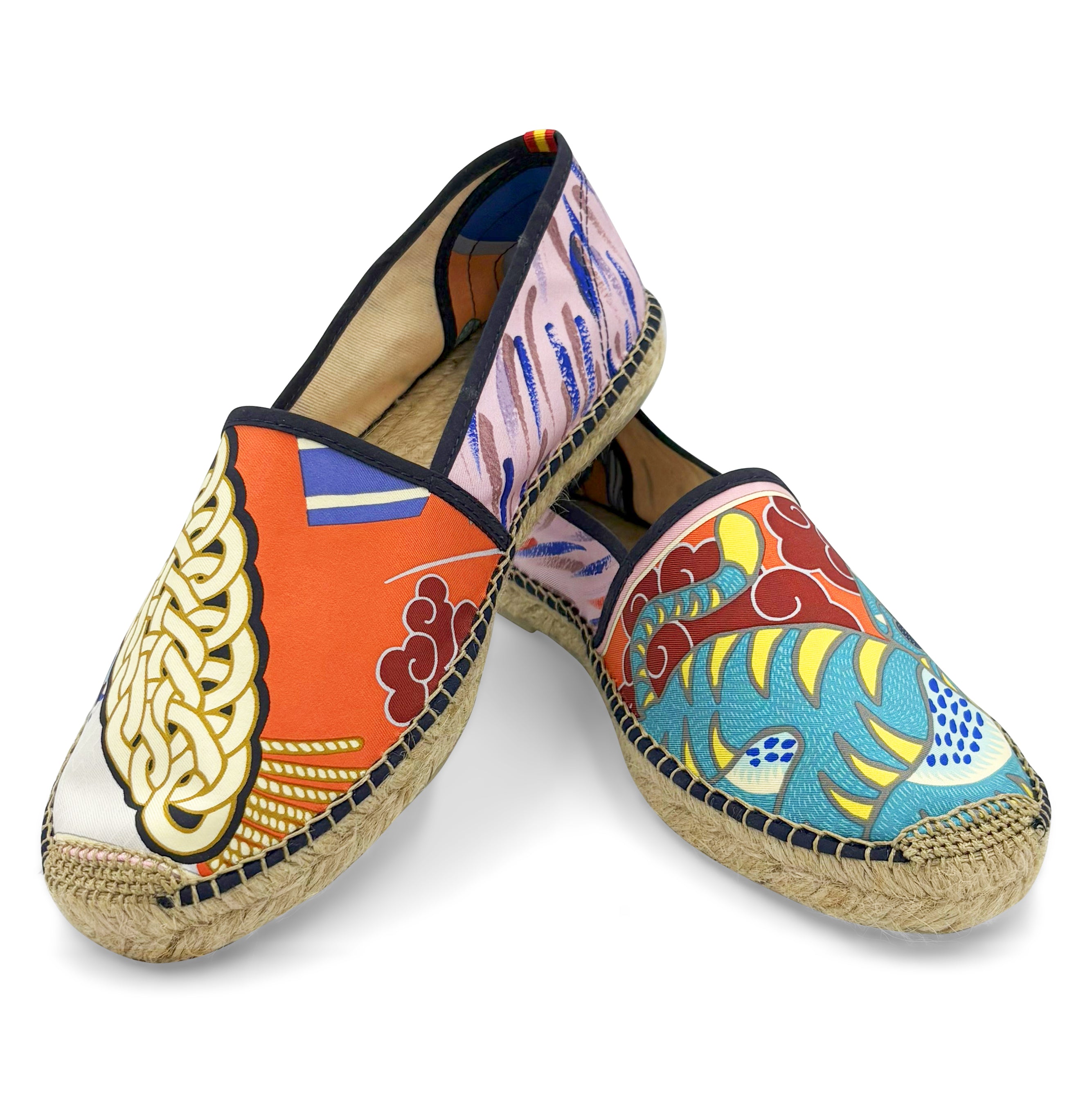 DUO GLORIA Blue Classic Espadrilles