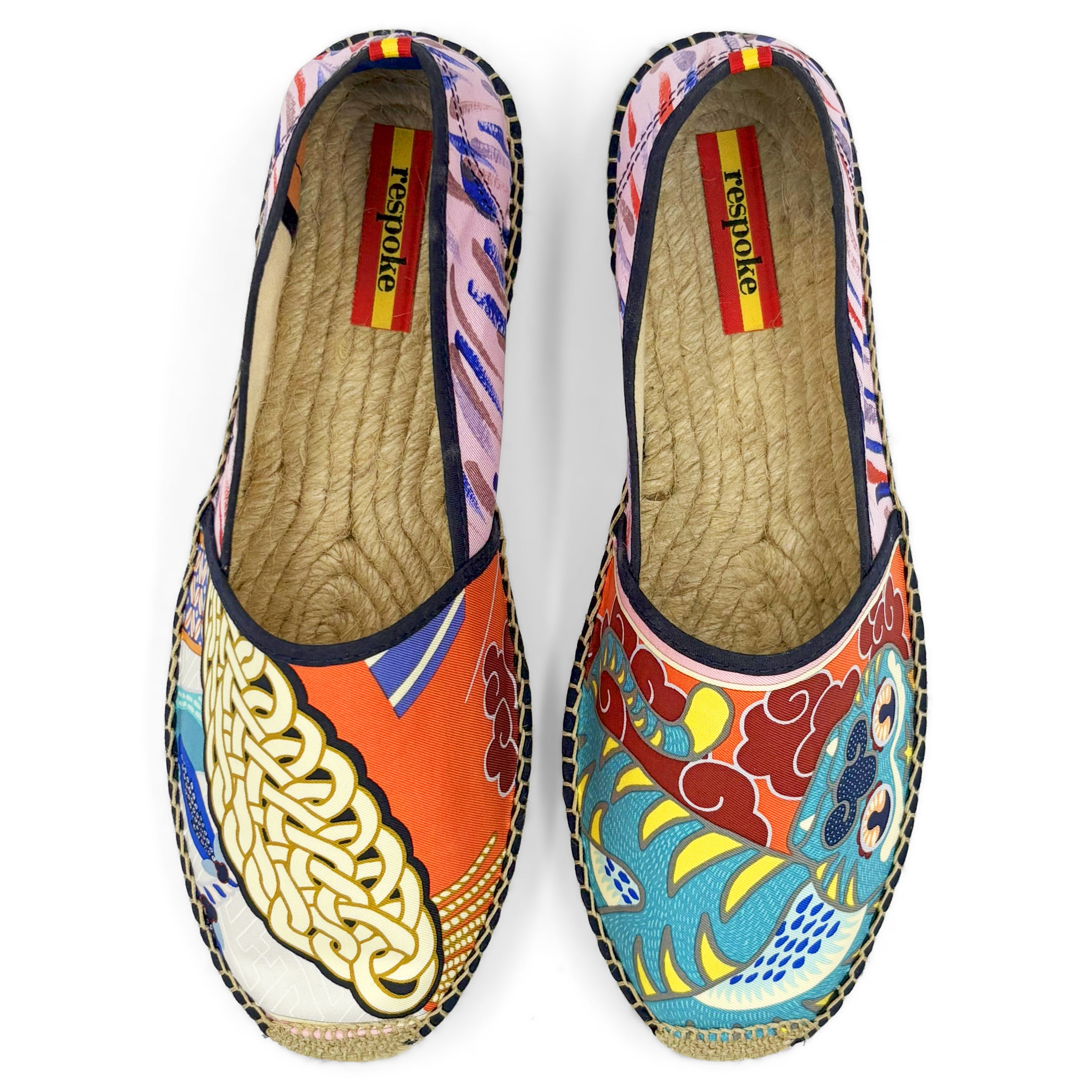 DUO GLORIA Blue Classic Espadrilles