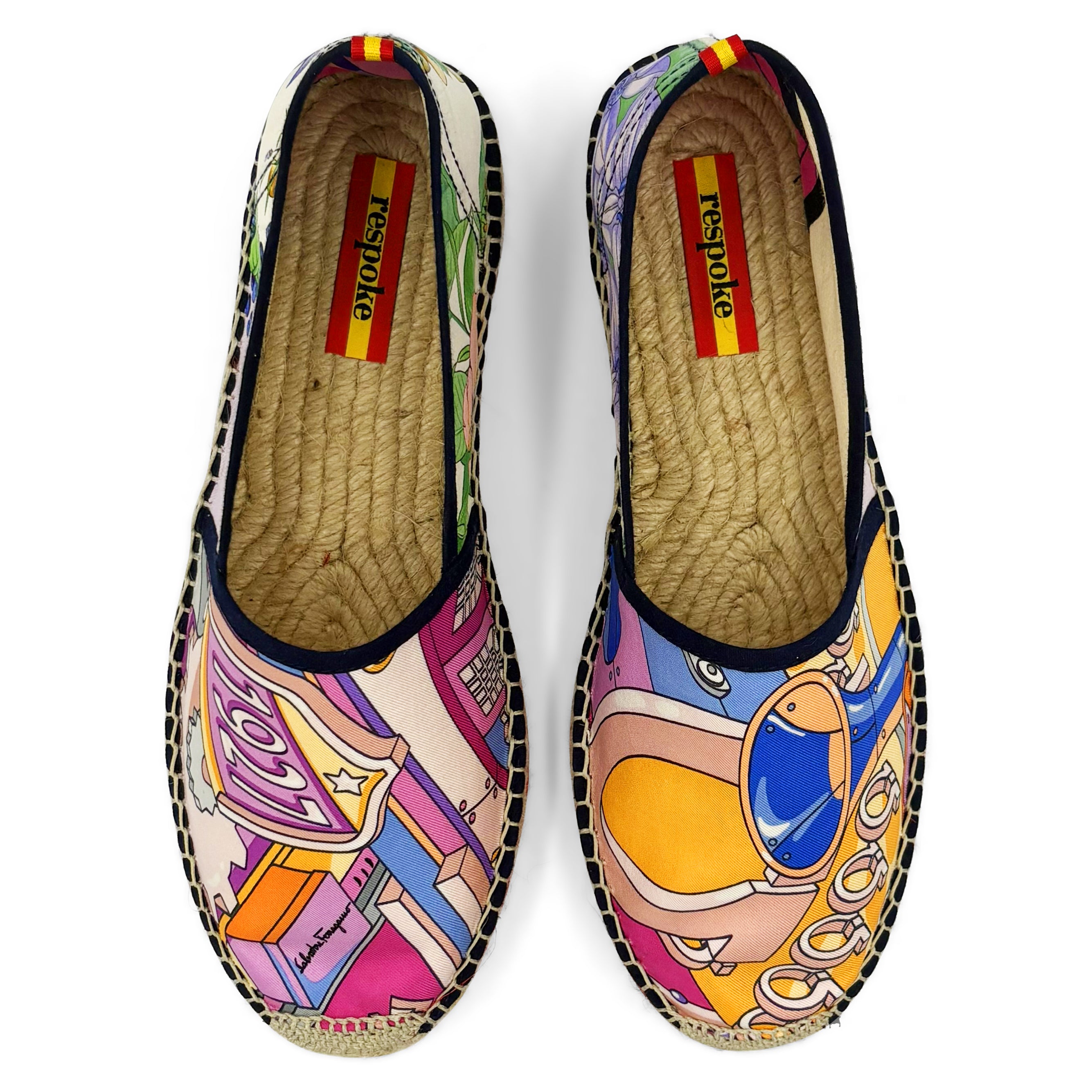FABBRICA PYTHAGORE Fuchsia Classic Espadrilles