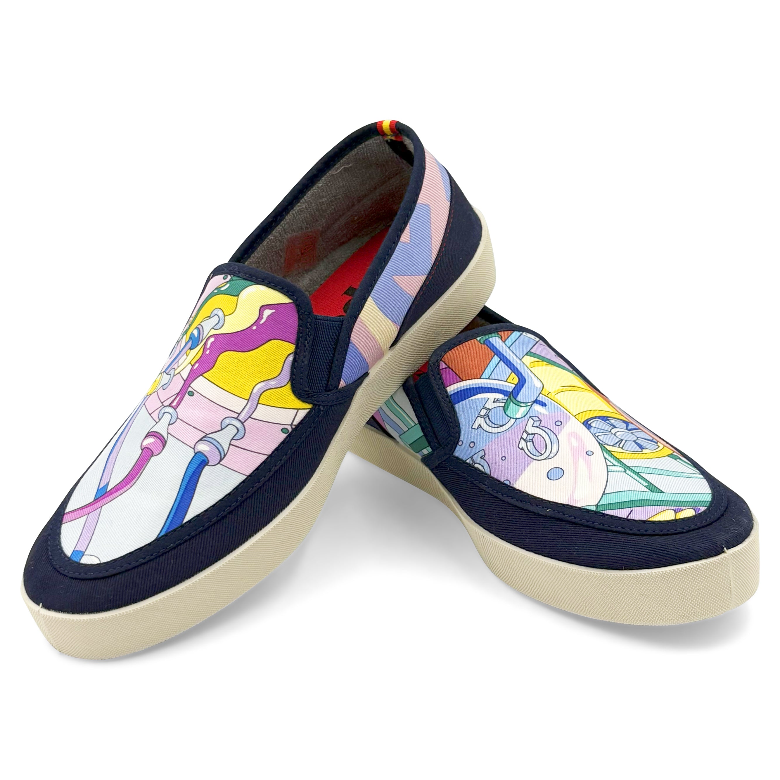 FABBRICA BOLLE Purple Sport Loafer