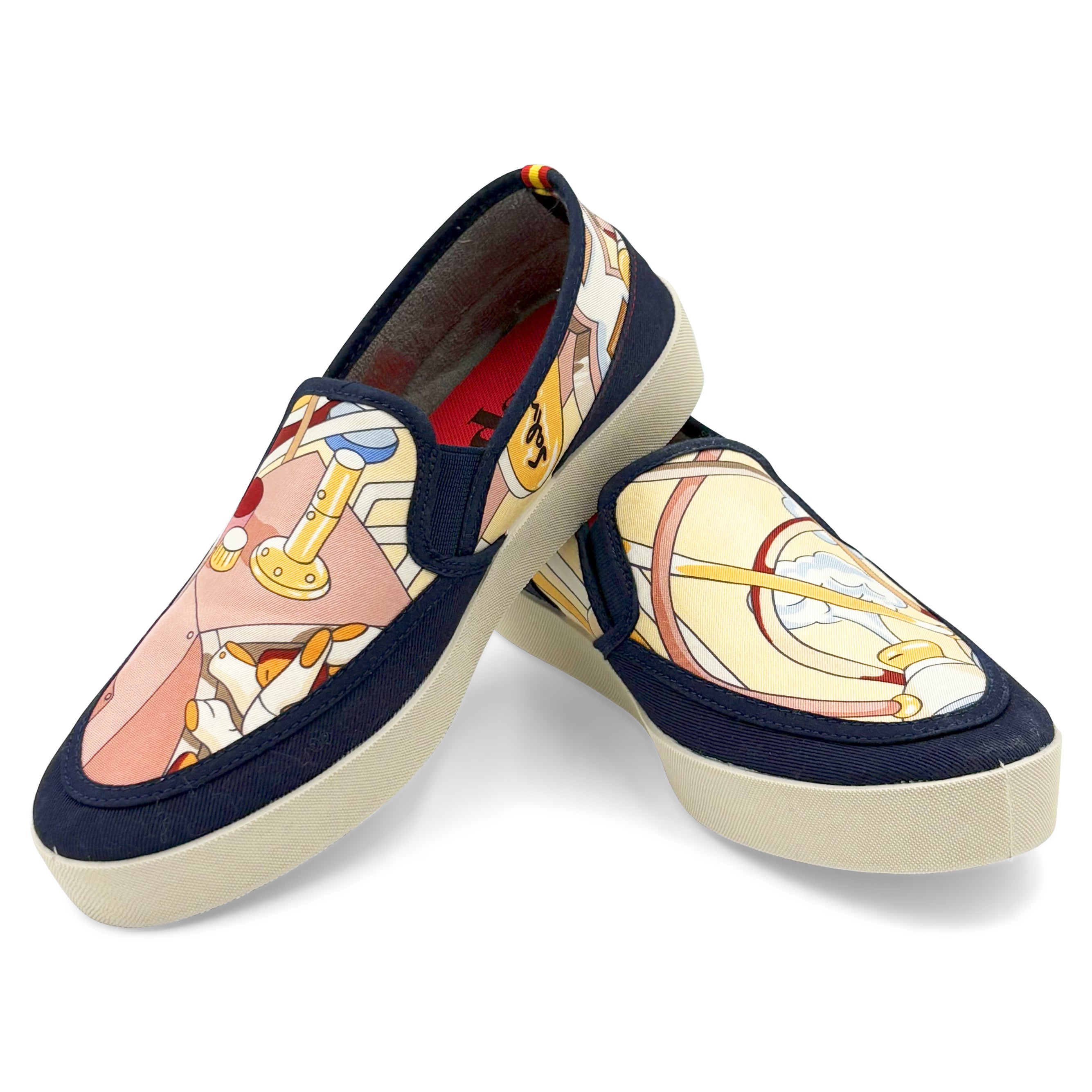FABBRICA PASTELLO Cream Sport Loafer