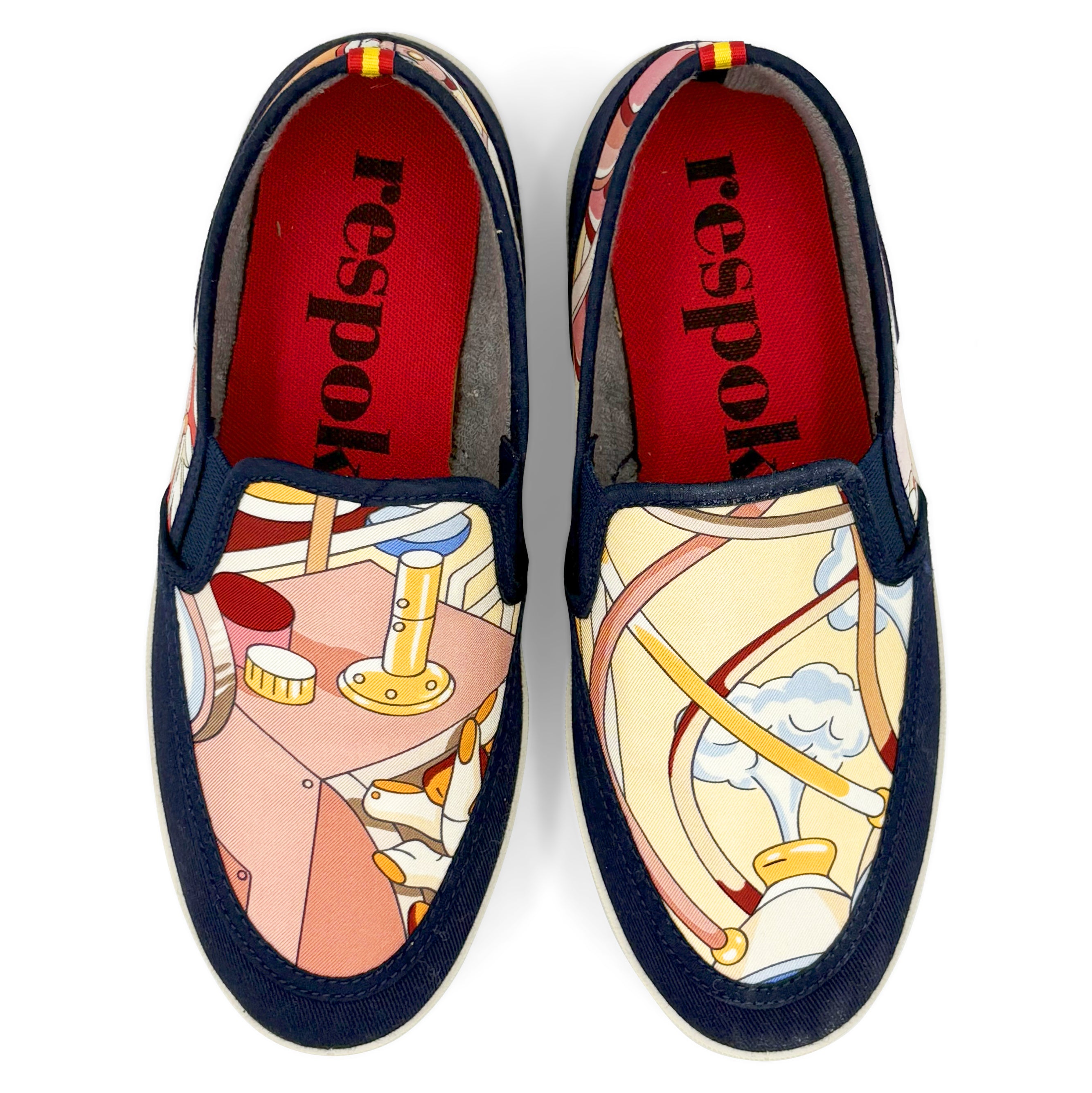 FABBRICA PASTELLO Cream Sport Loafer