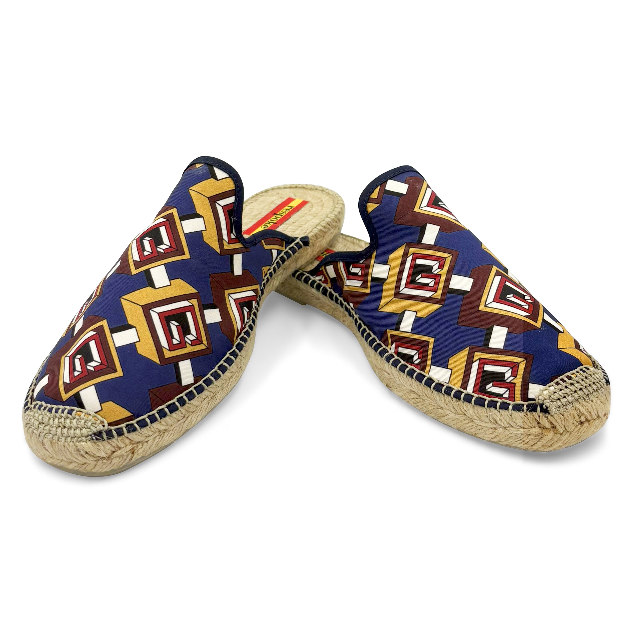 GIGI Navy Mule Espadrilles
