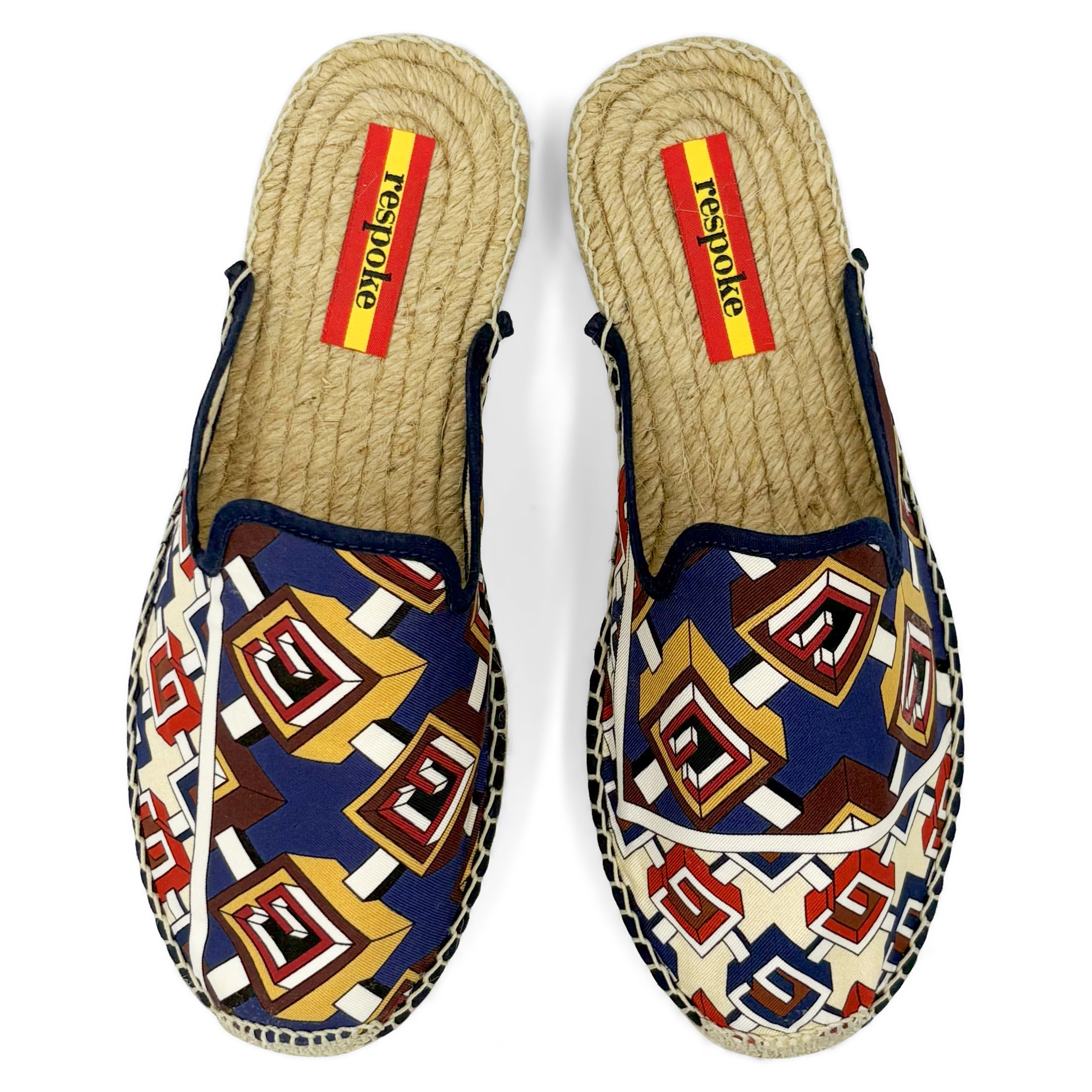 GIGI Navy Mule Espadrilles