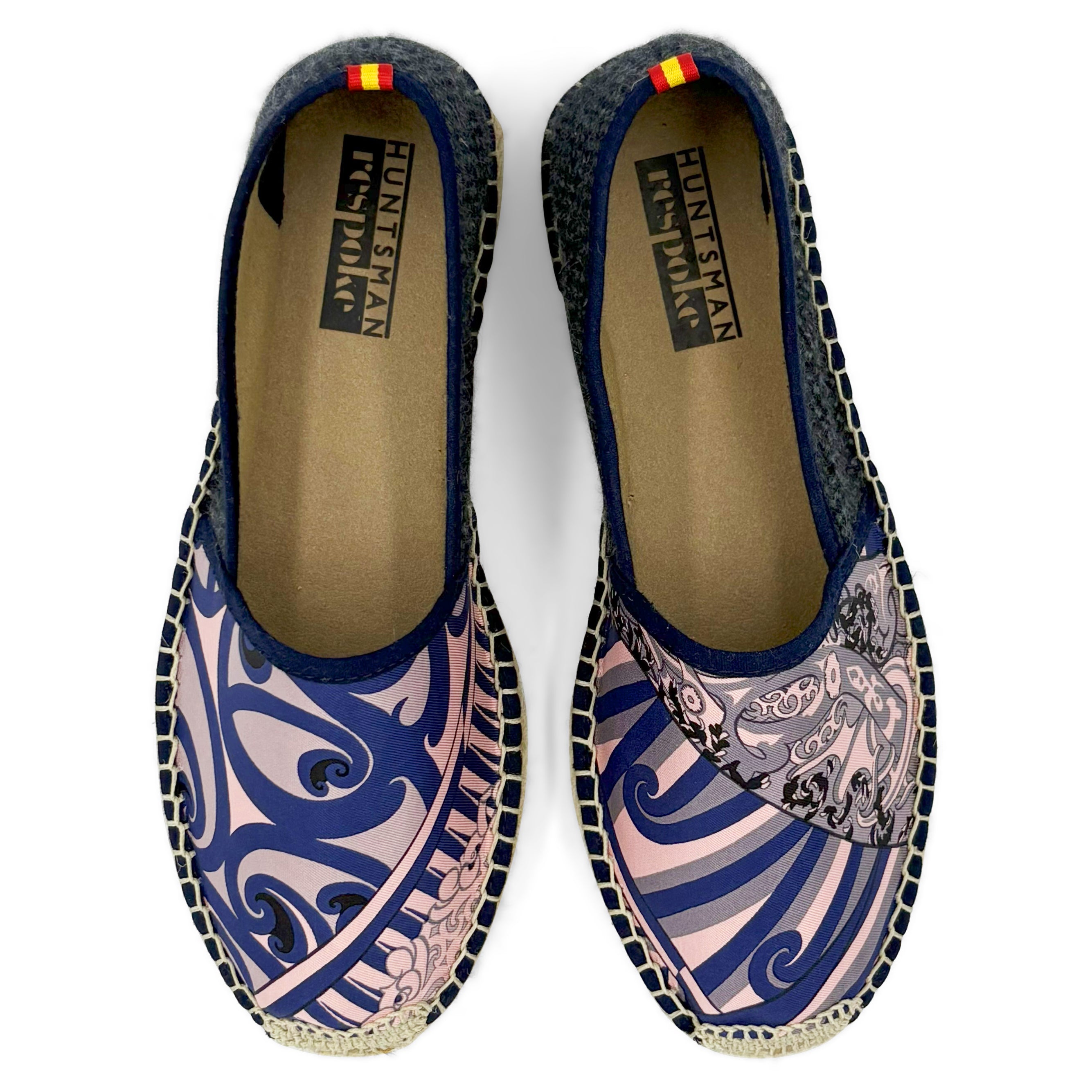 Respoke X Huntsman KAWA Navy Classic Espadrilles