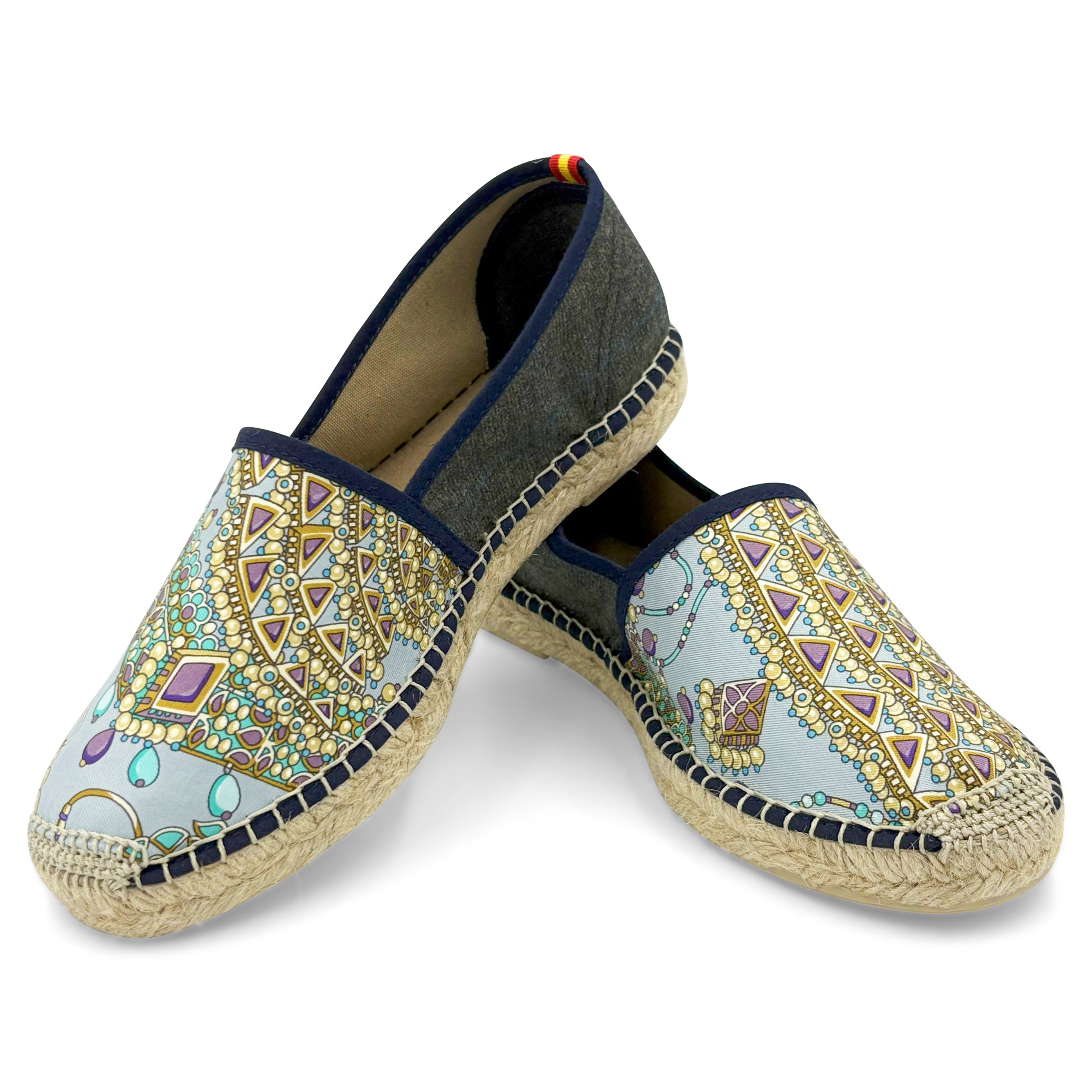 Respoke X Huntsman RAJA Turquoise Classic Espadrilles