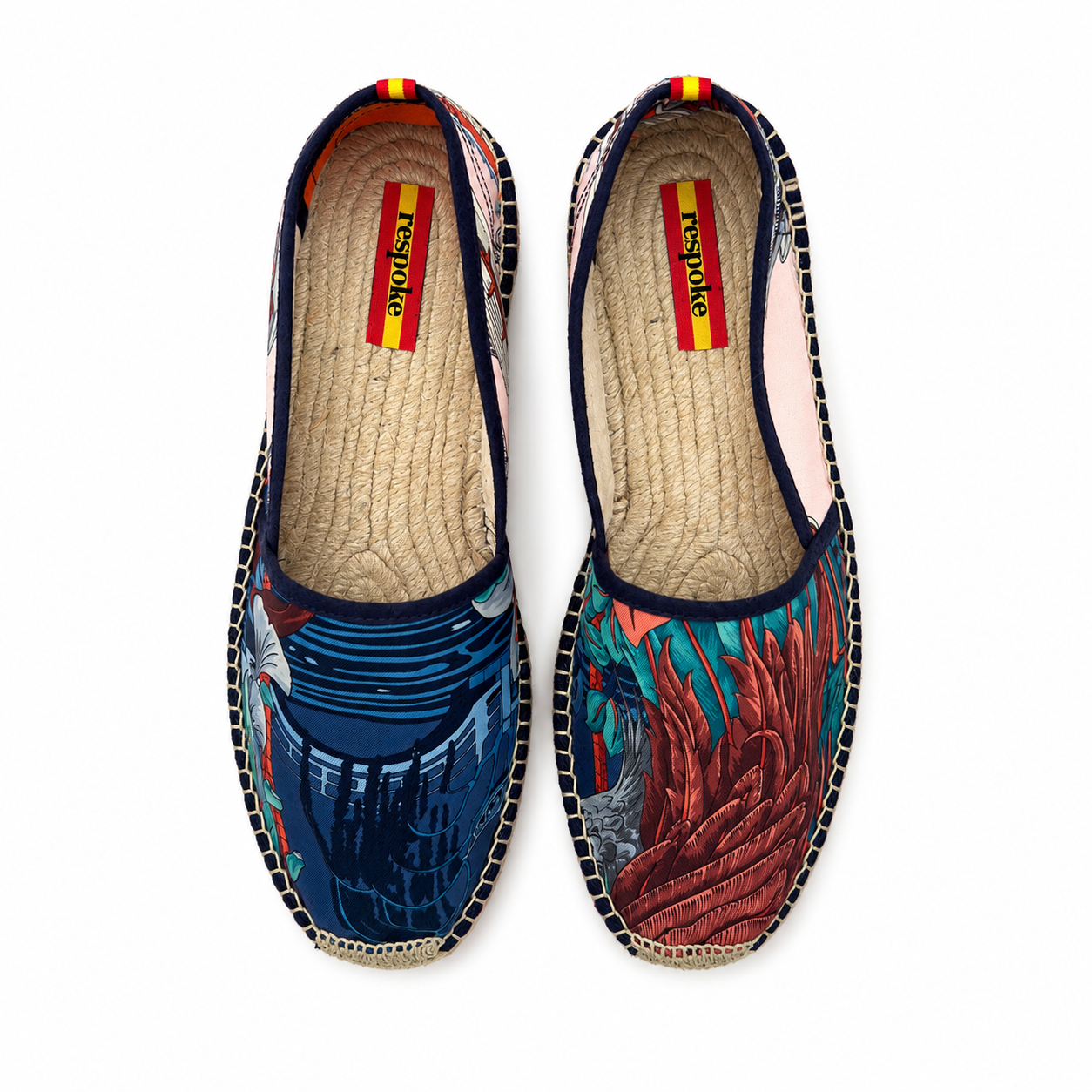 CICOGNA MARINA Navy Classic Espadrilles