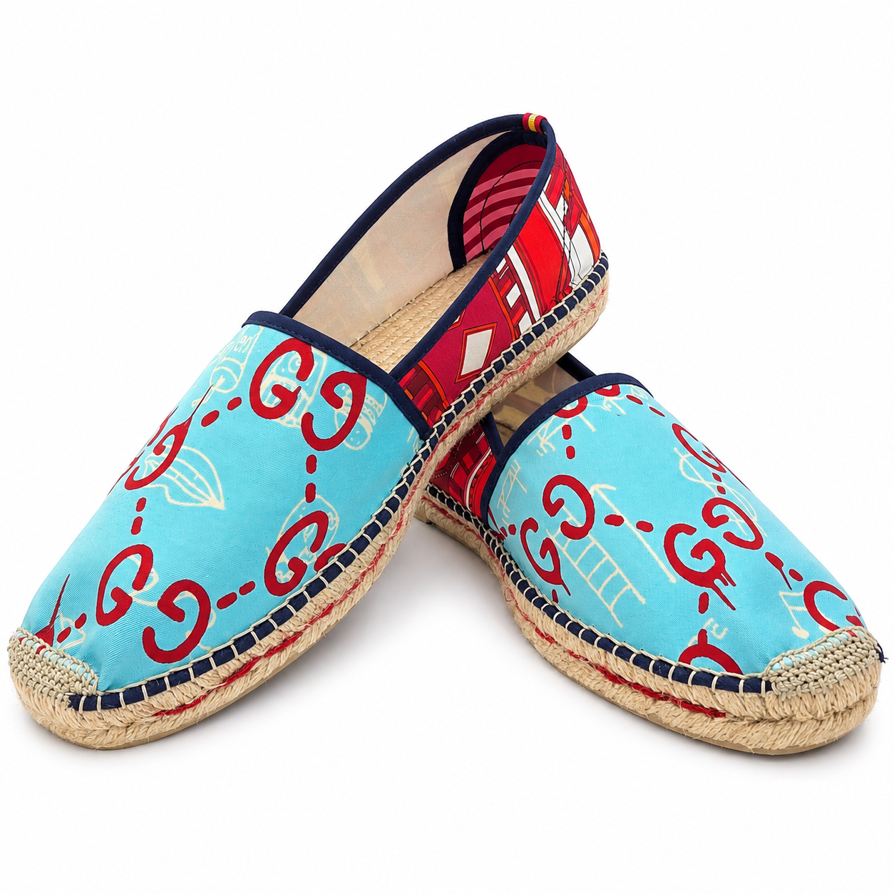 BELEN COLLIERS Teal Classic Espadrilles