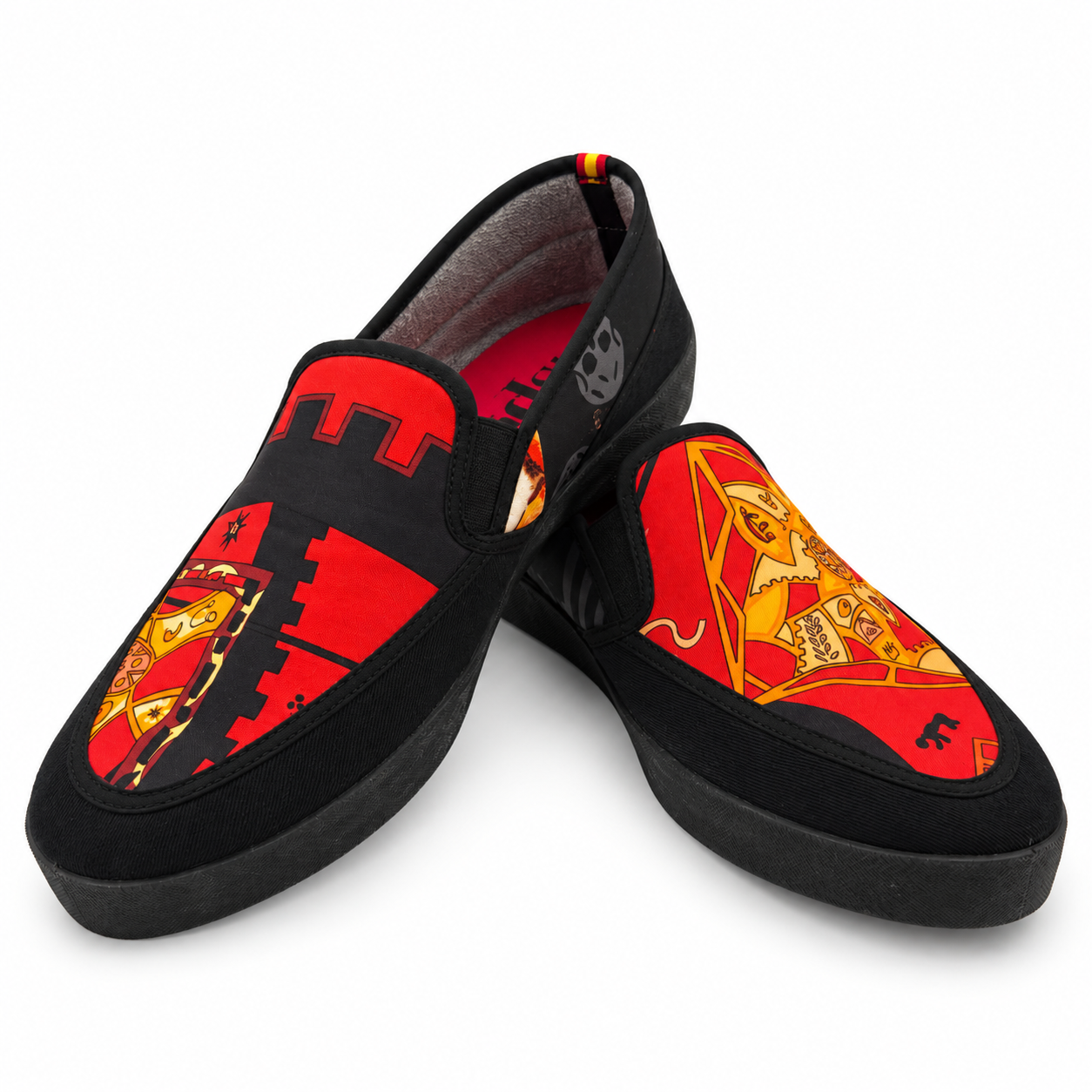 STEPES BLOOM Black Sport Loafer