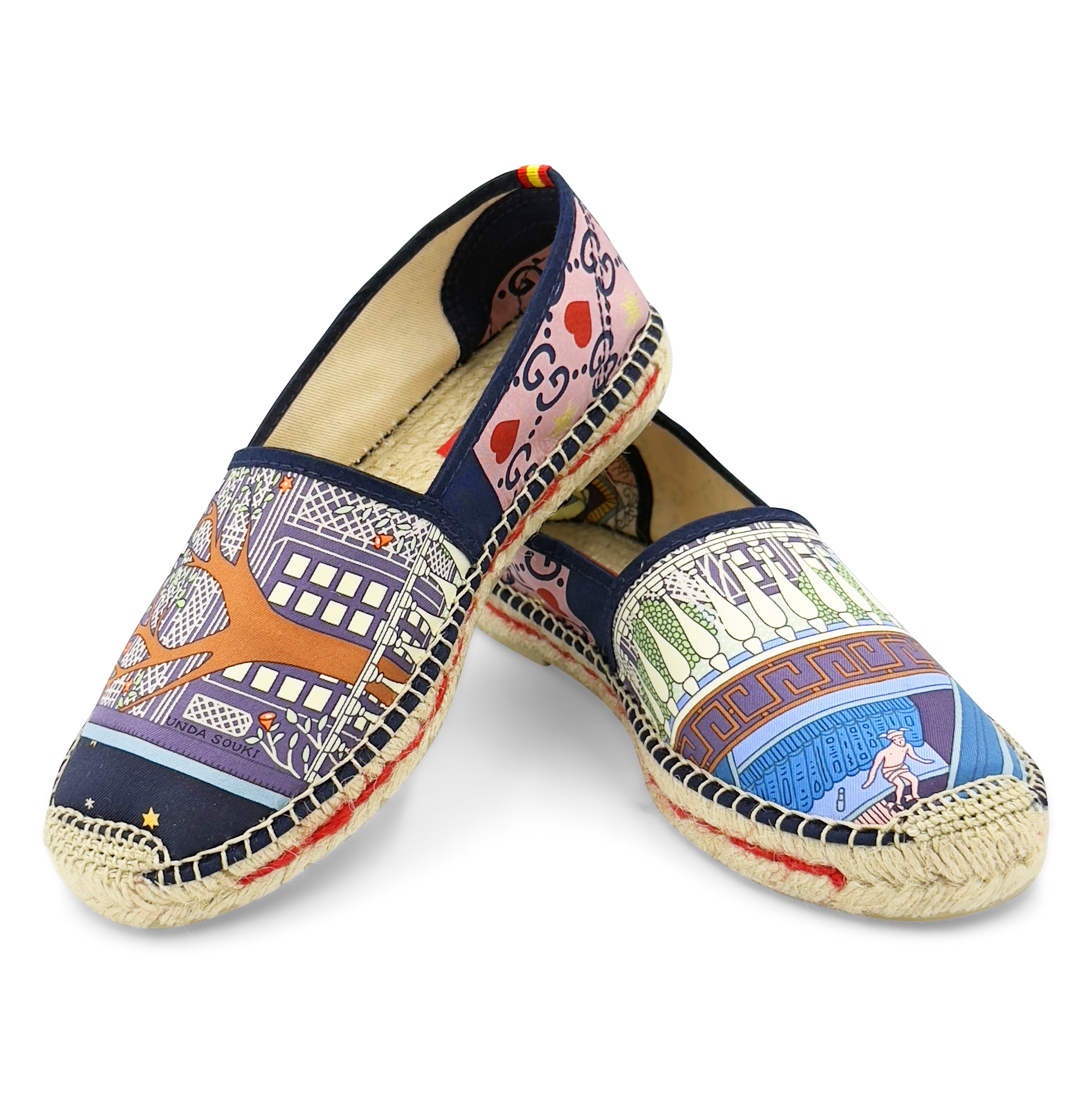 CURIOSITE CUORE Multi Classic Espadrilles