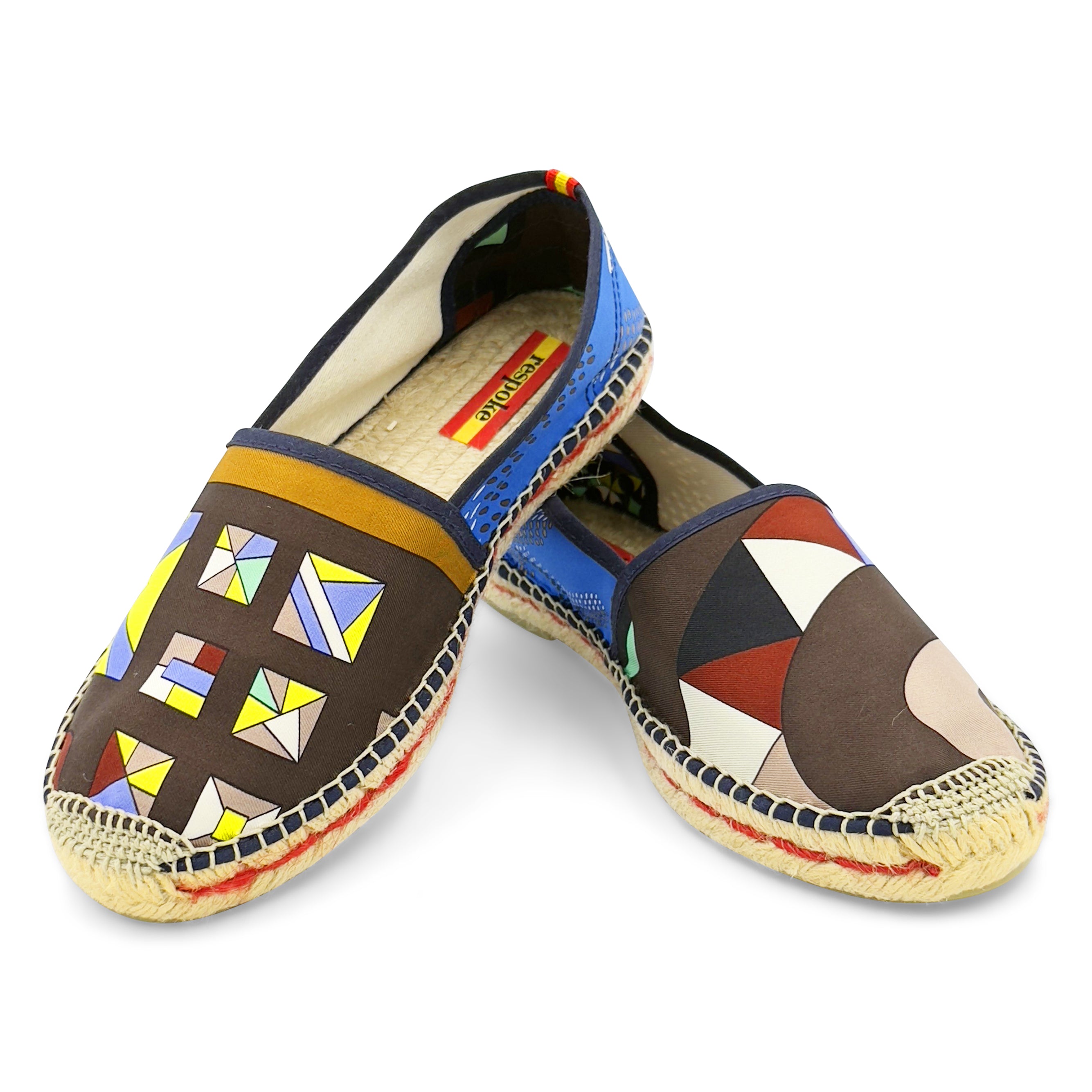 CLARE GOYA Blue Classic Espadrilles