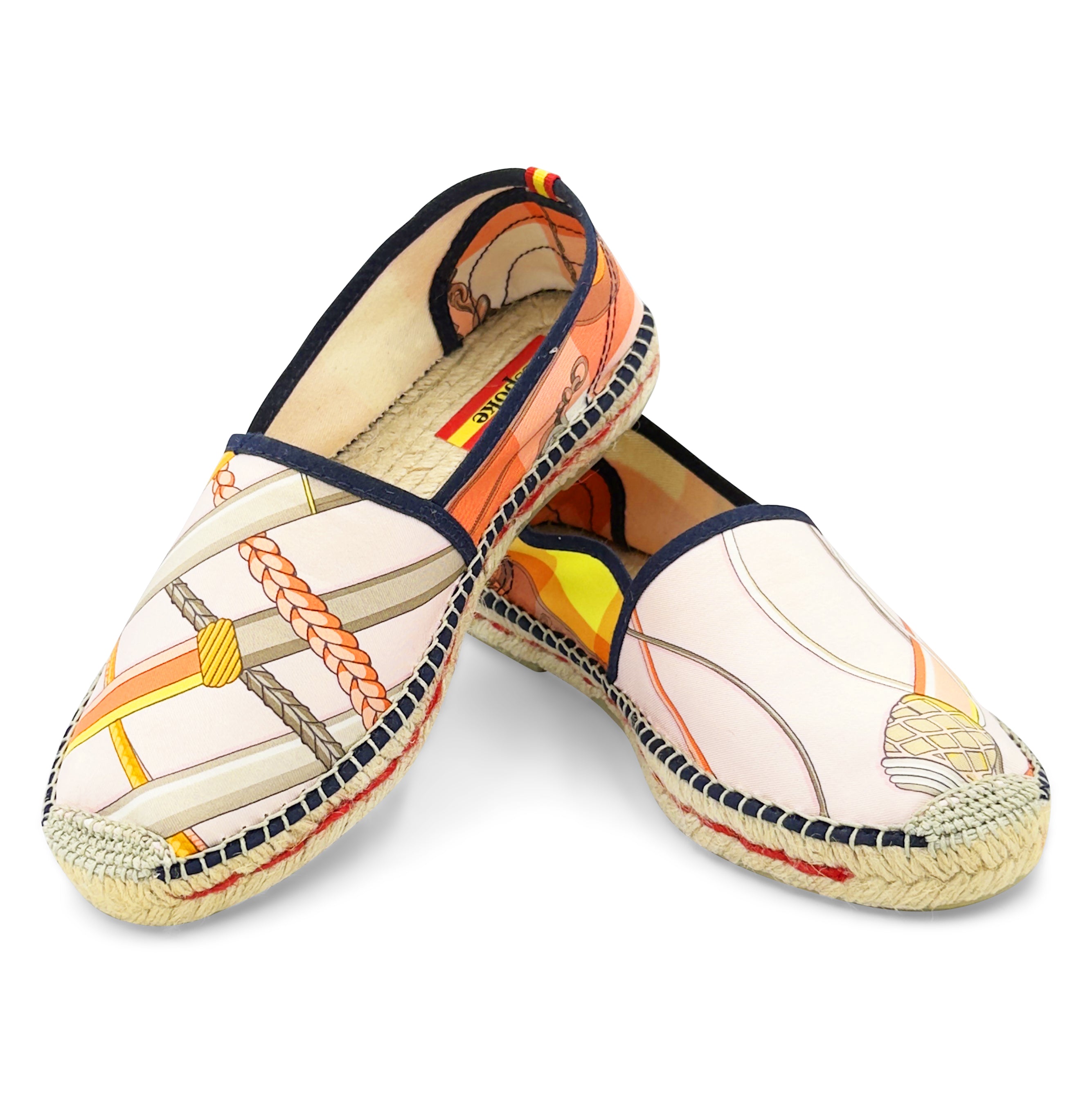 FOUETS METTE Orange Classic Espadrilles
