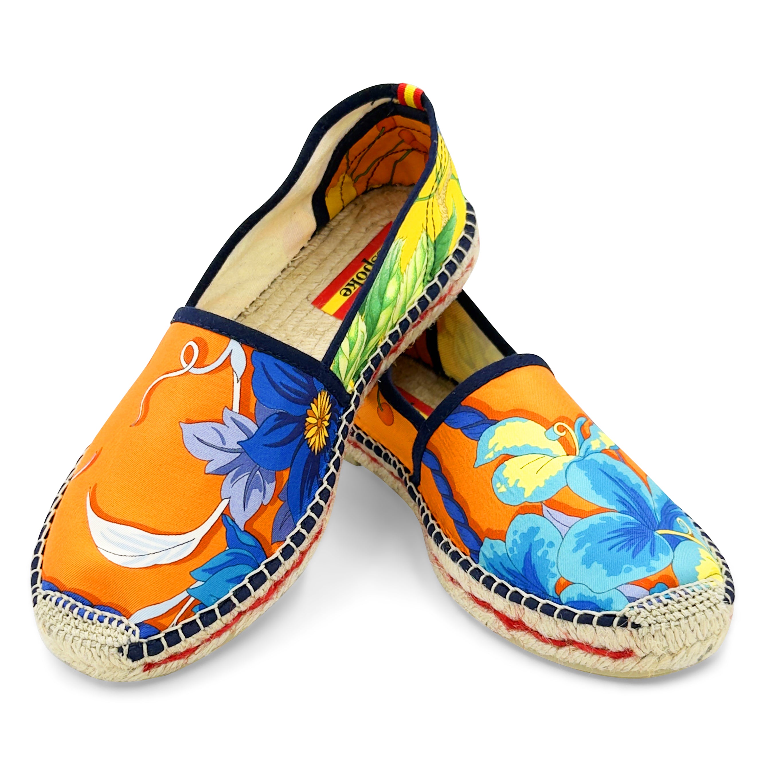 FIORITA MERISES Orange Classic Espadrilles