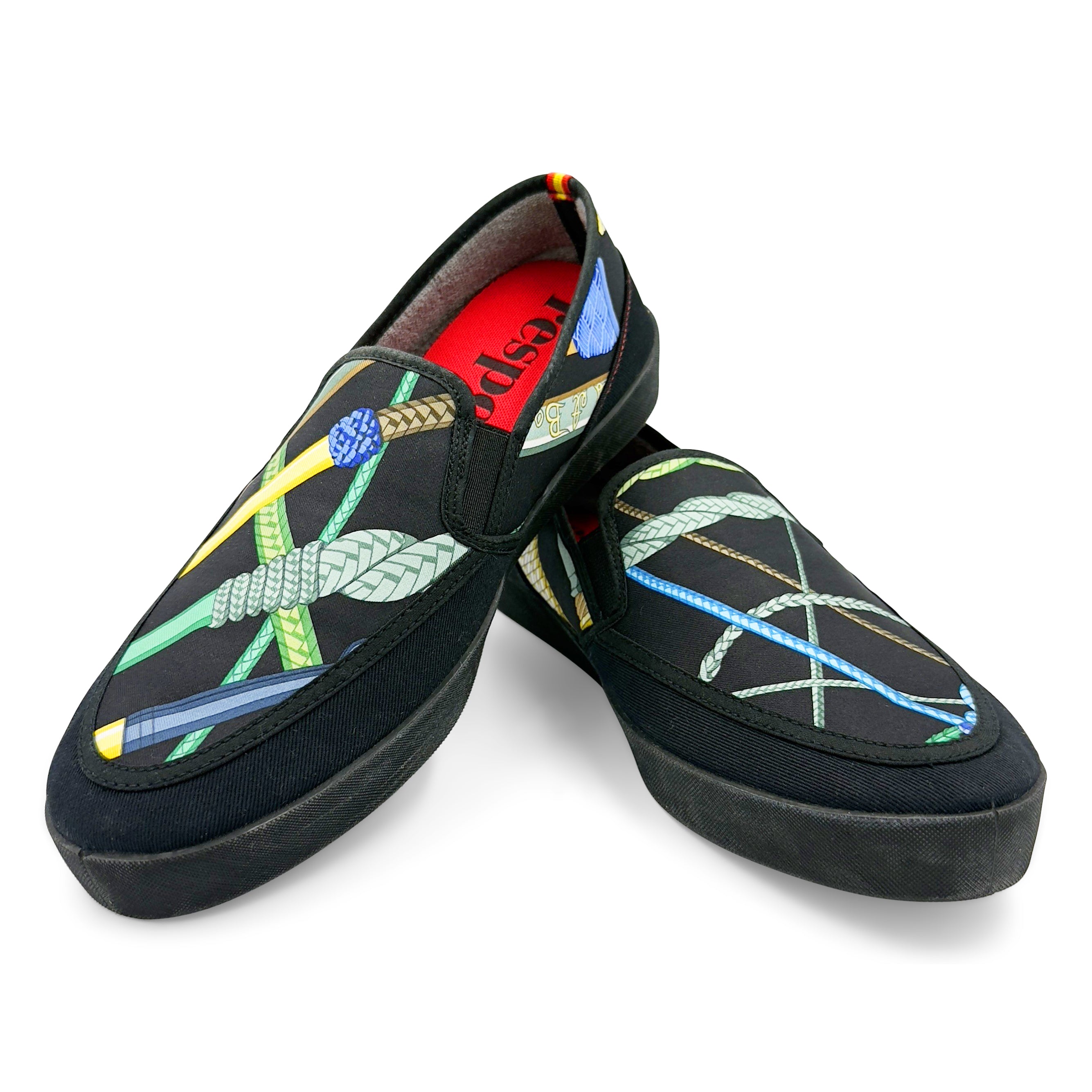 FOUETS BIKER Black Sport Loafer