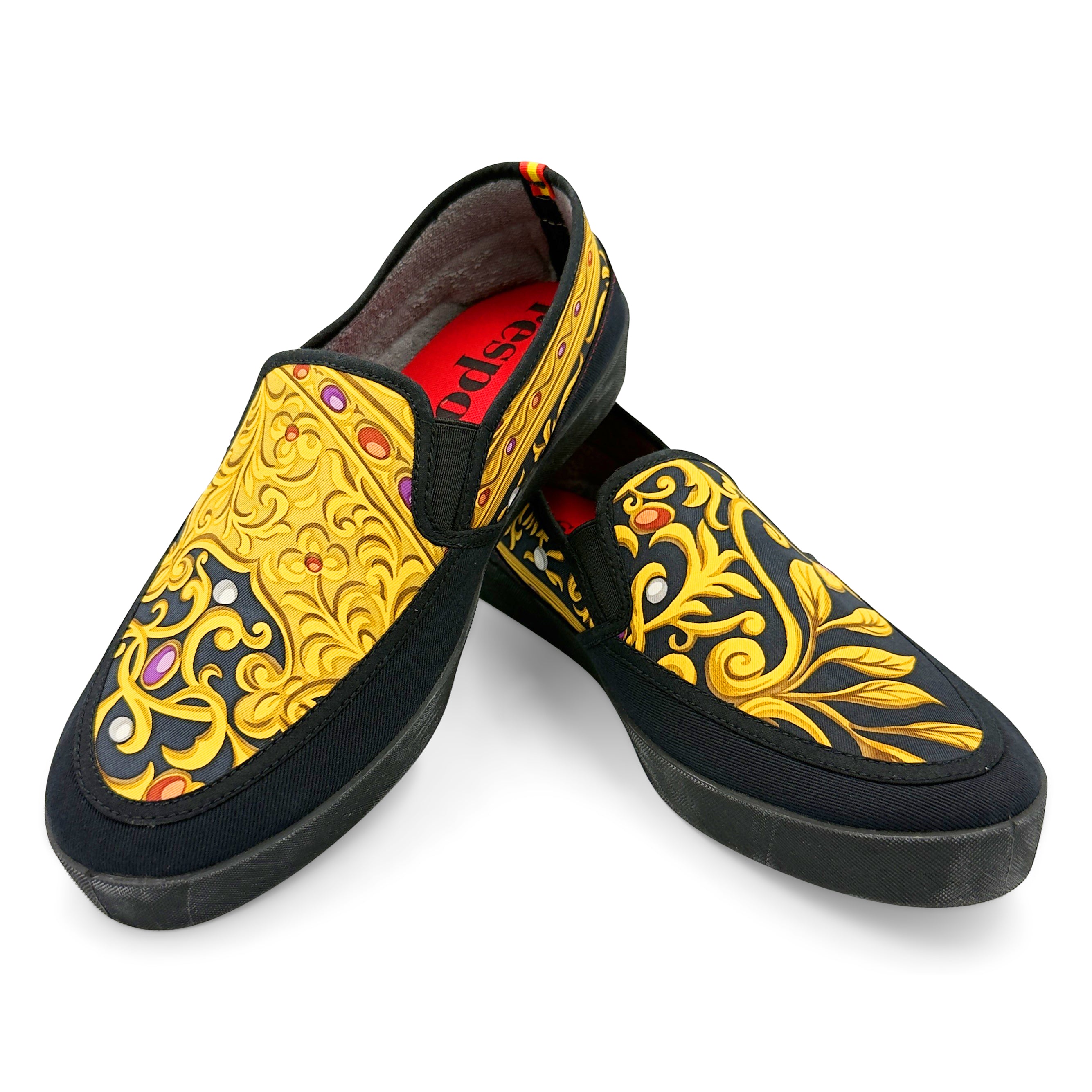 DORÉE GOO Maroon Sport Loafer
