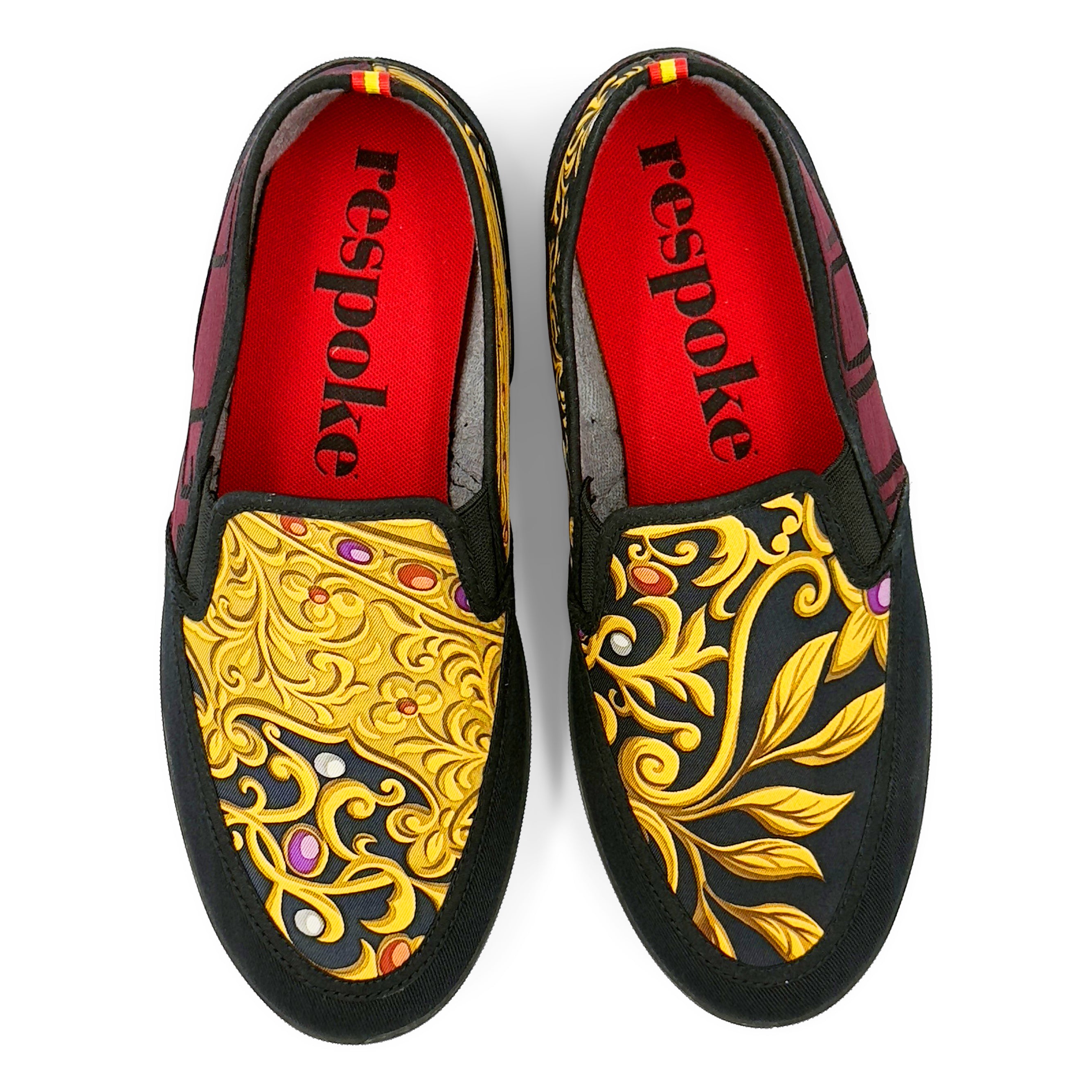 DORÉE GOO Maroon Sport Loafer