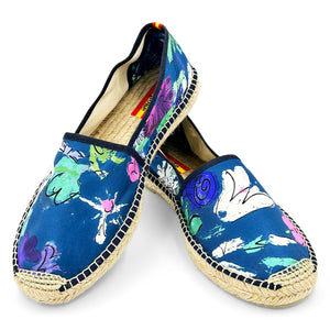 BELINDA Blue Classic Espadrilles