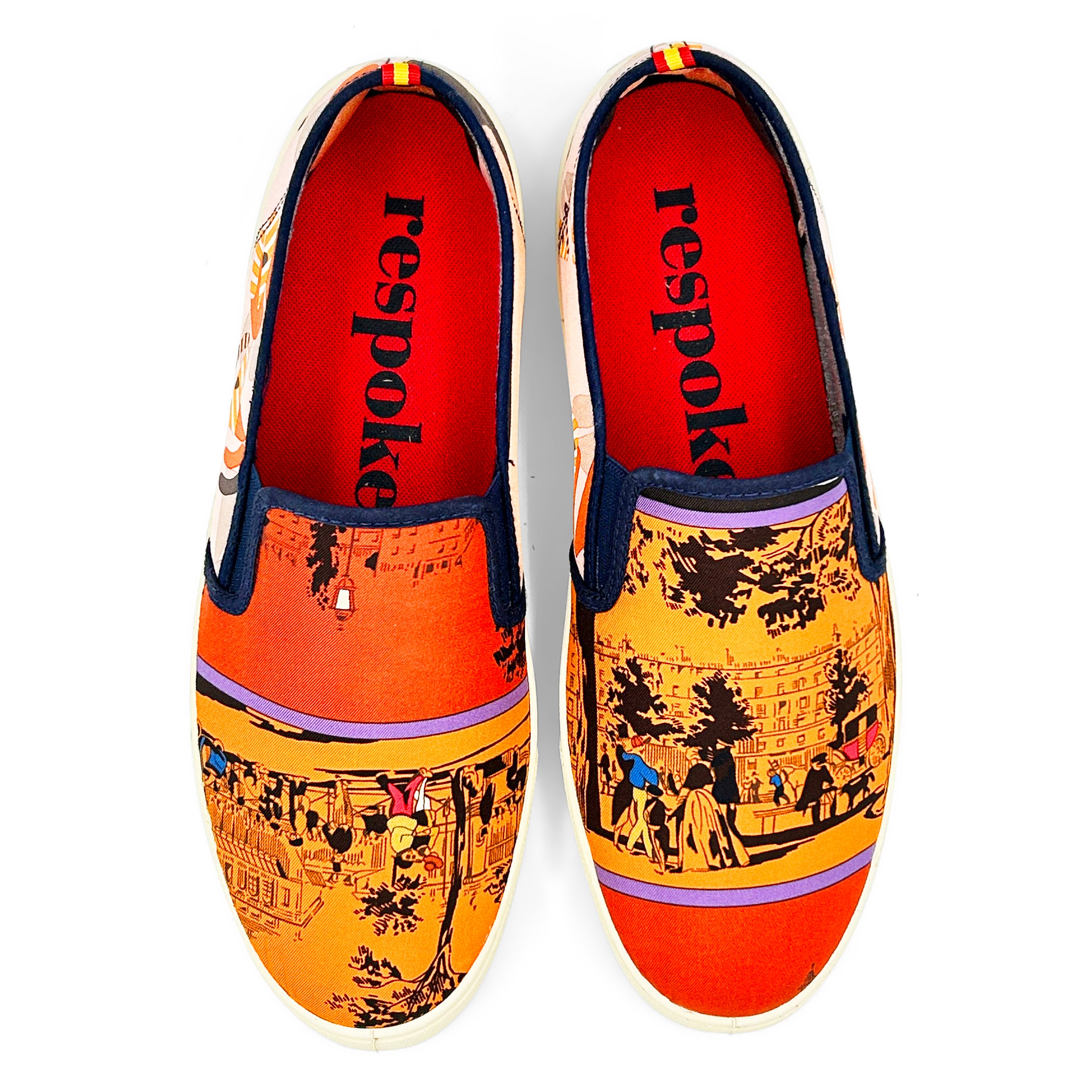 BOULEVARD GIRANDOLA Orange Sneaker